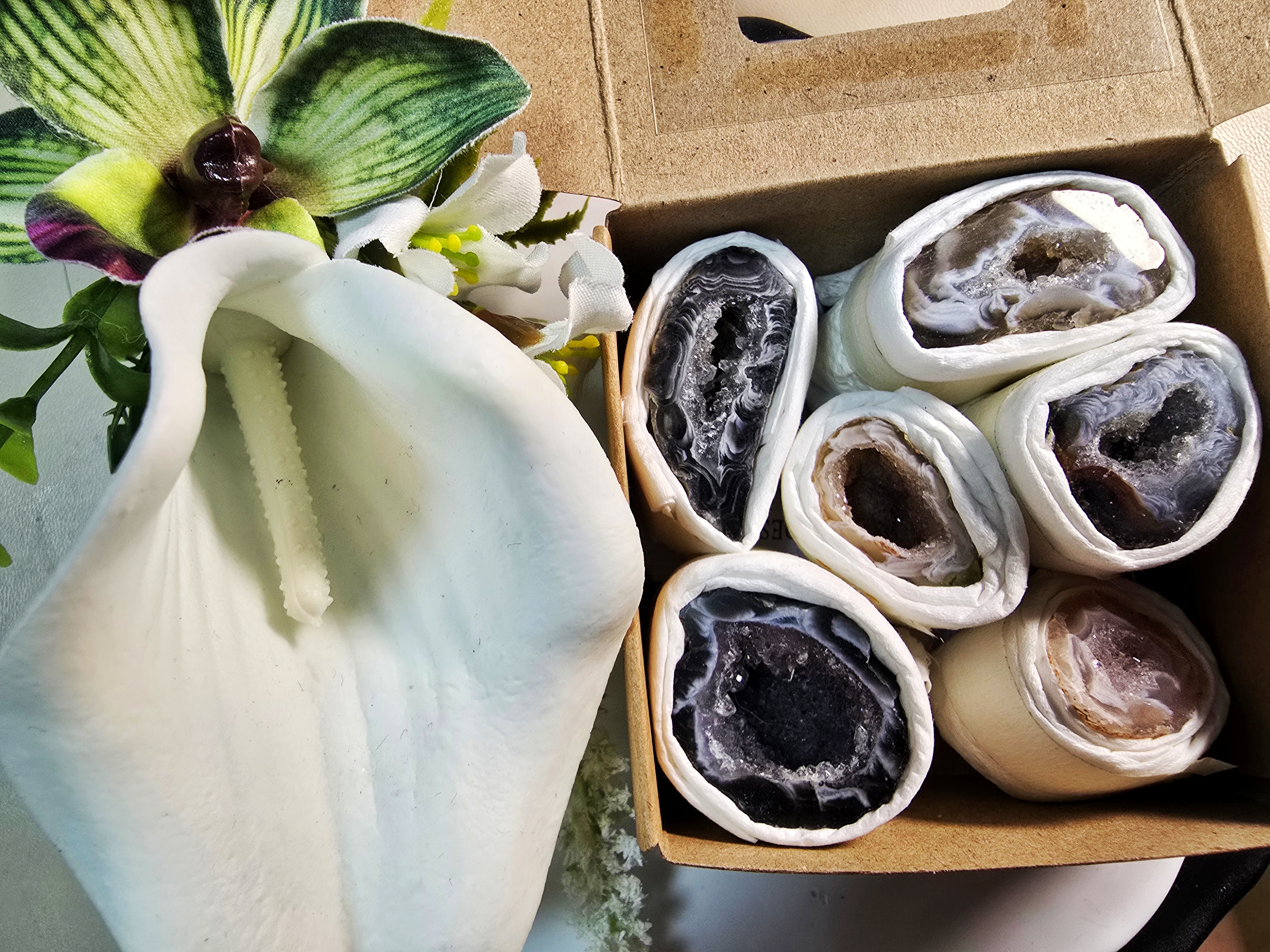 一物一圖 STT0209 招財 闔家平安 天然瑪瑙洞套裝