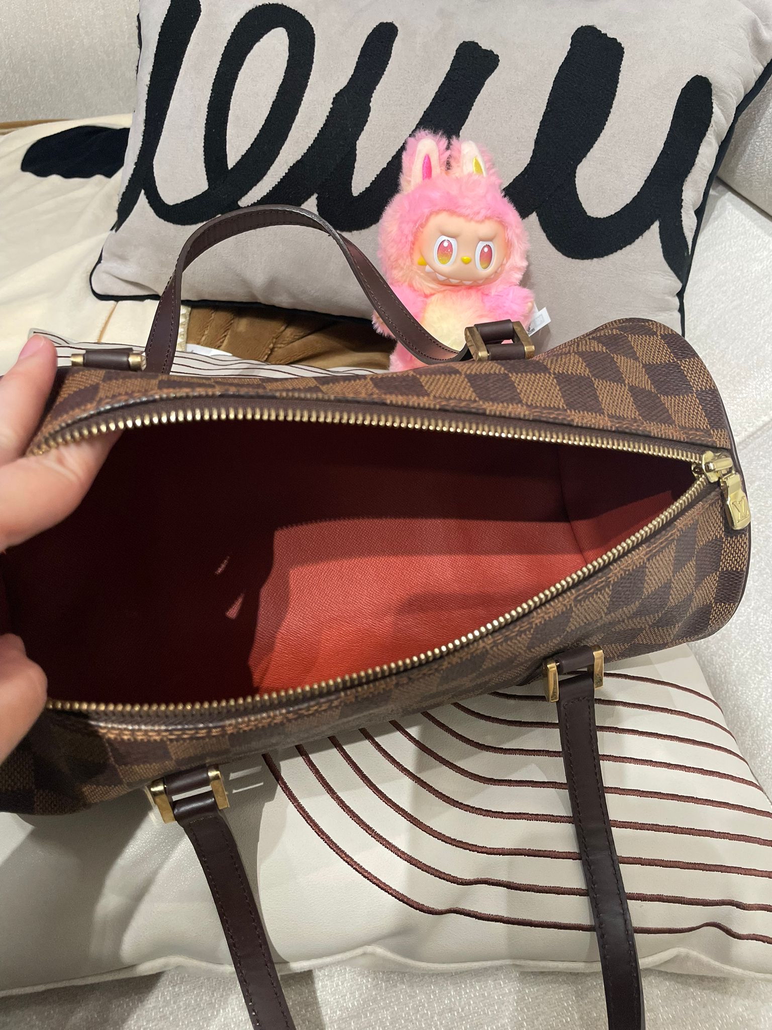 LV Papillon GM 100%Authentic, 90%New ✅Dust bag