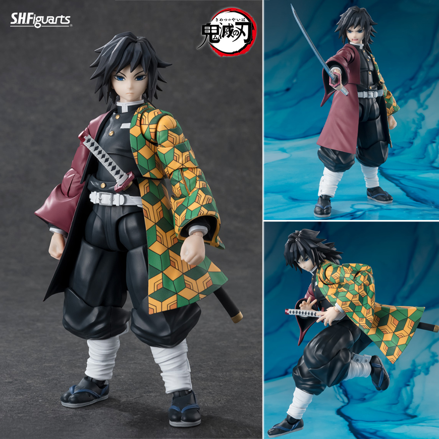 (預訂訂金 $100) (總價 $330) Bandai S.H.Figuarts 鬼滅之刃 富岡義勇 (再版) (行版) SHF Giyu Tomioka 