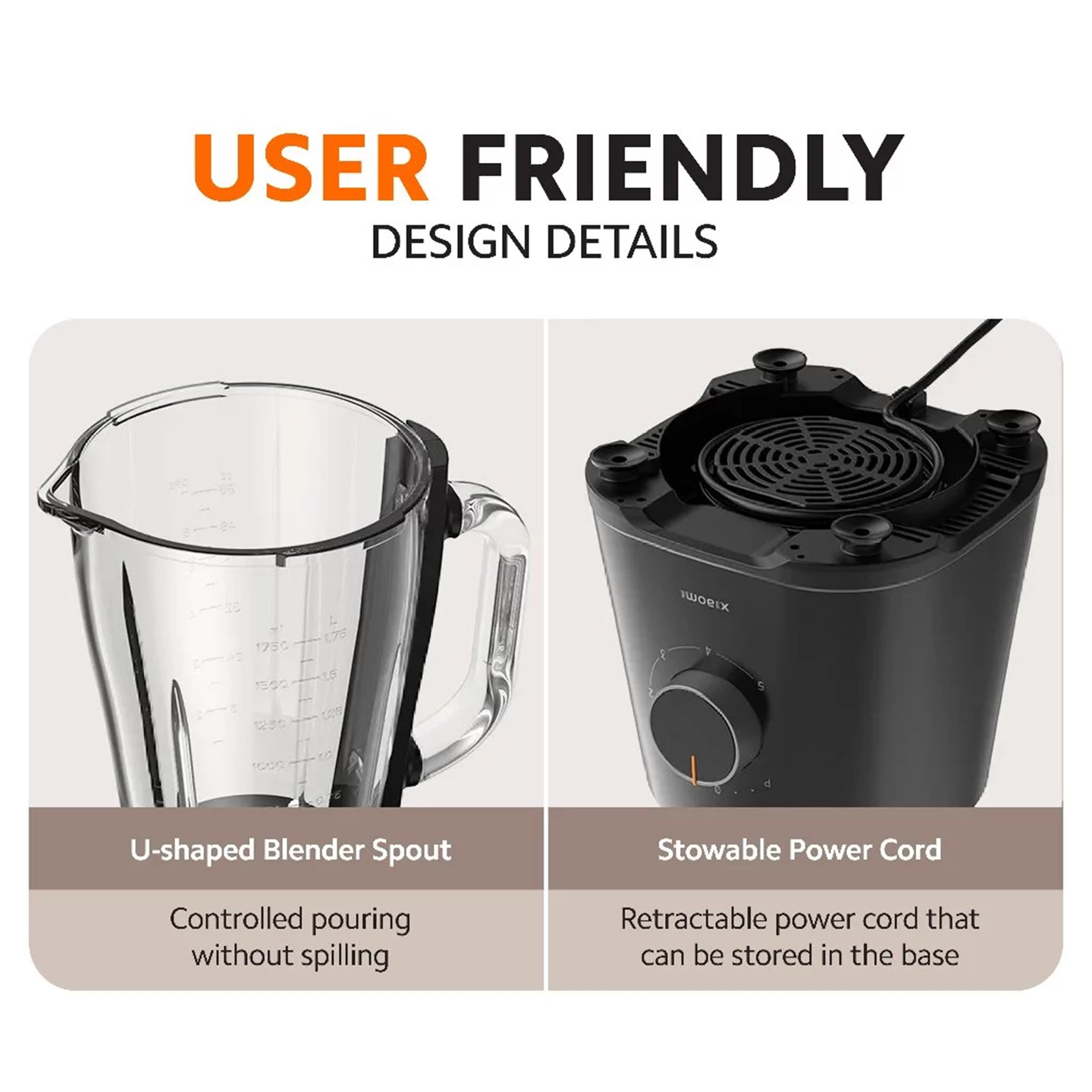 Xiaomi High-Power Blender Variable Speed (BHR8947GB)