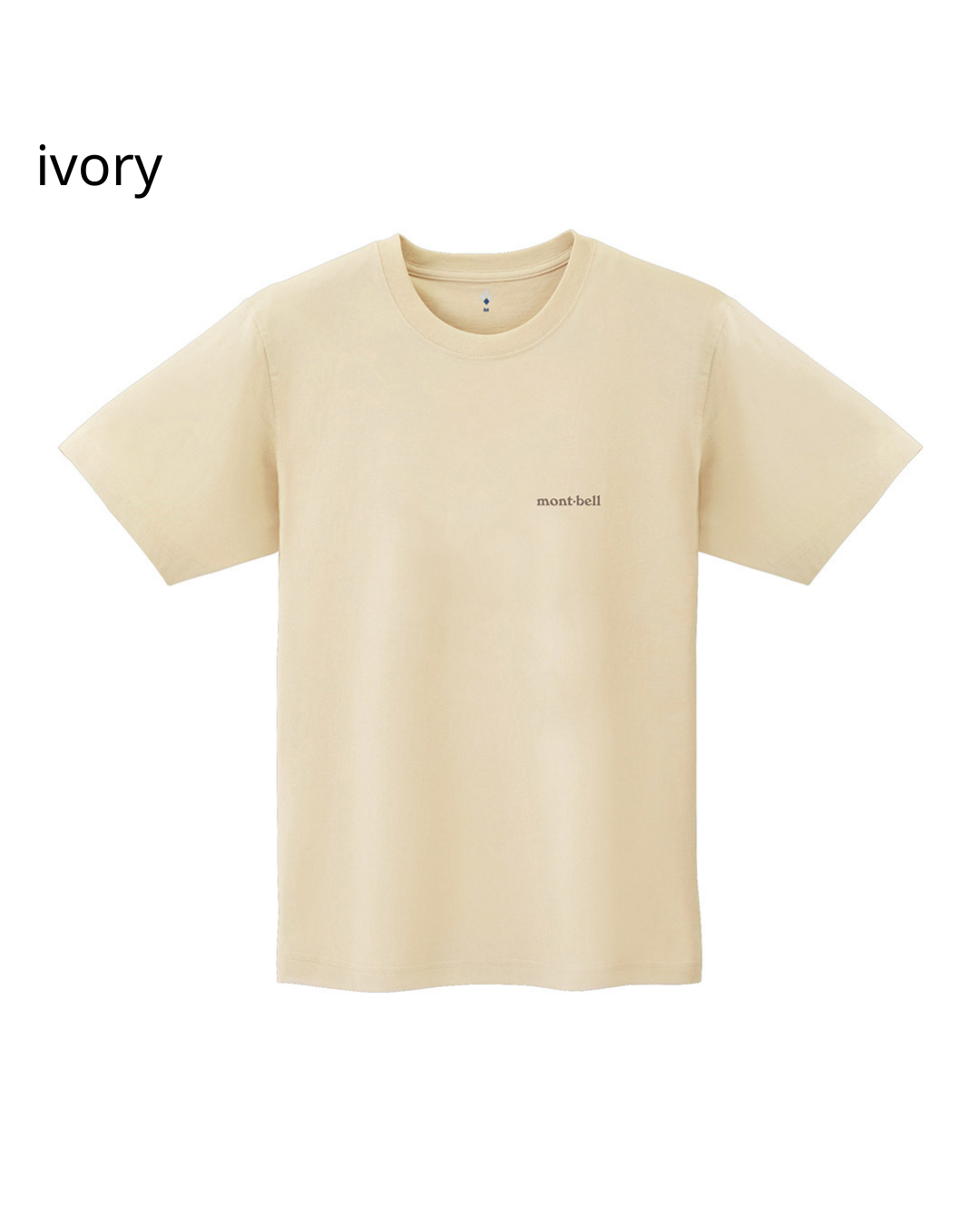 日本代購【 日本直送 montbell 男女裝 上質梨皮感純棉T恤  Pear‑Skin Cotton T‑Shirt 210g UV‑Cut 】