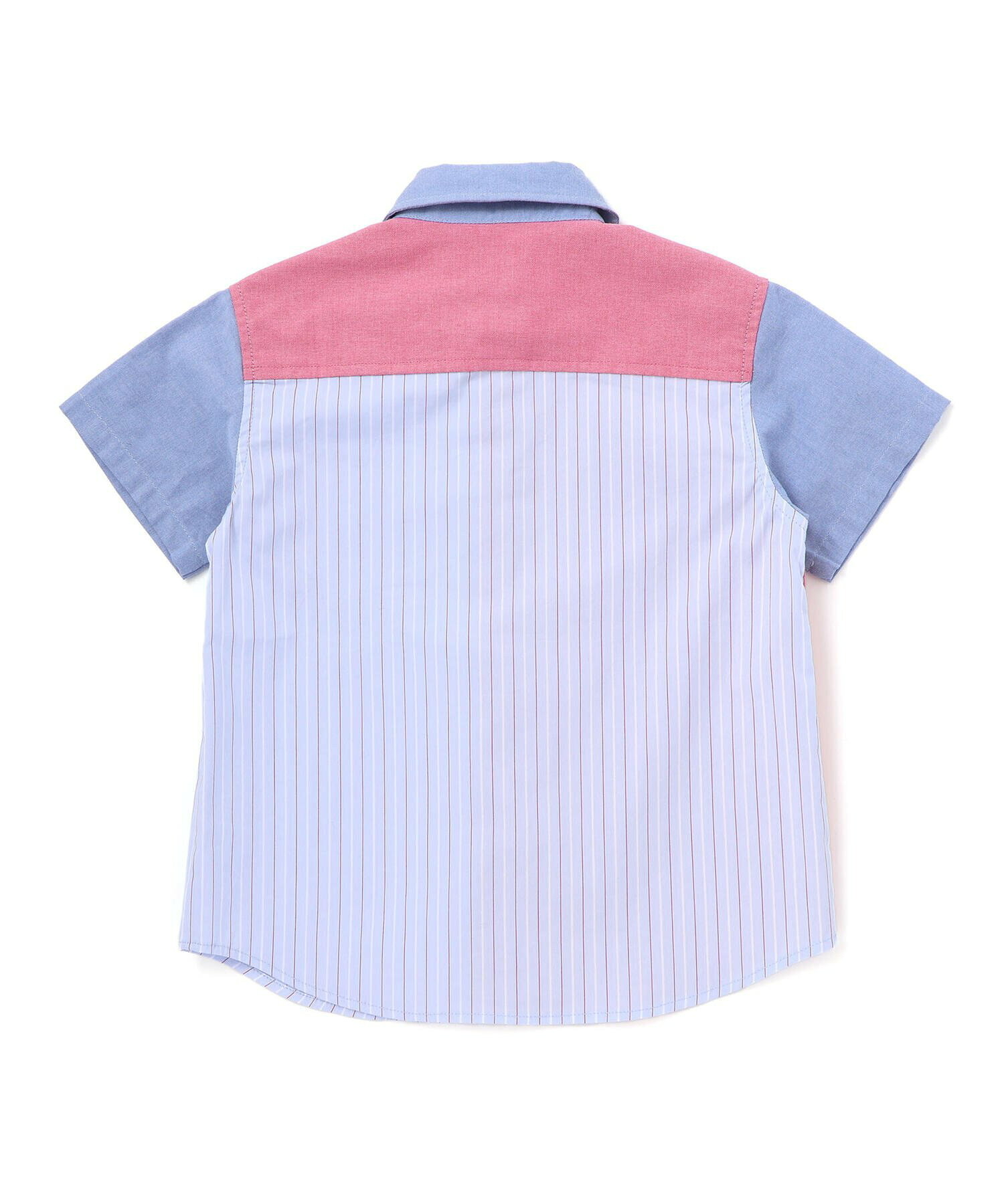 🇯🇵預訂 日本直送🇯🇵Slap Slip x Polo Bcs兩色標誌刺繡口袋撞色拼布短袖恤衫