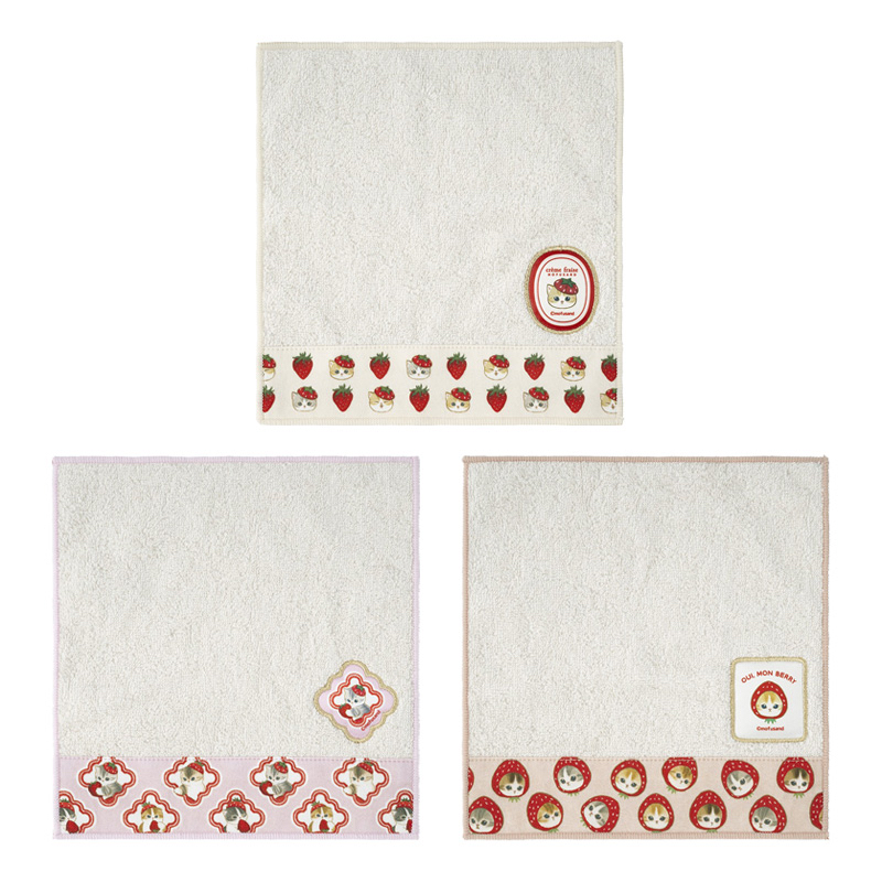 Mofusand 鯊魚貓 方巾｜預訂