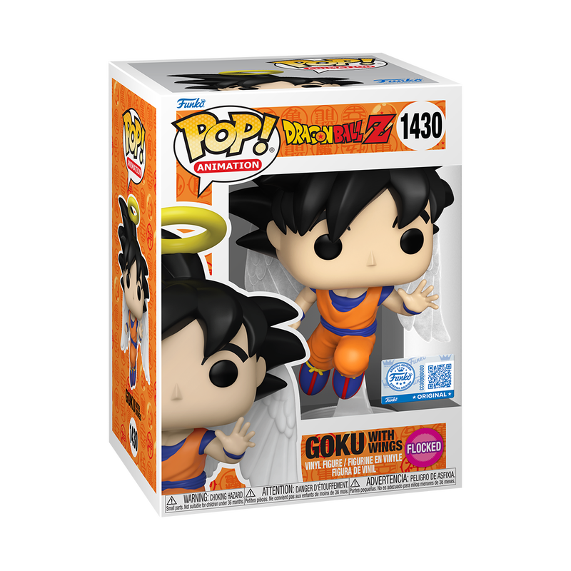 📦訂購 英國代購 Funko POP! DRAGON BALL Goku with Wings (Flocked) Figure 七龍珠 植絨款 模型