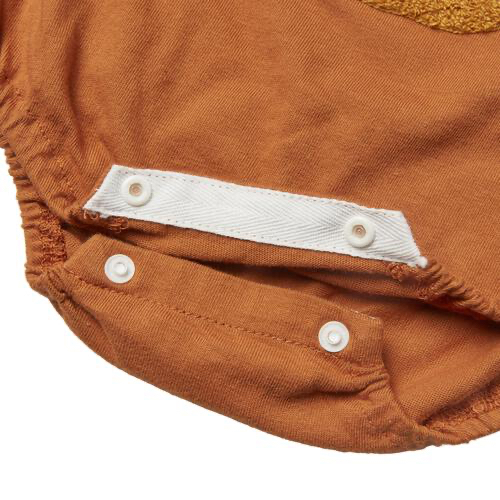 🇯🇵預訂 日本直送🇯🇵薯蛋頭毛毛刺繡貼花短袖包屁衣