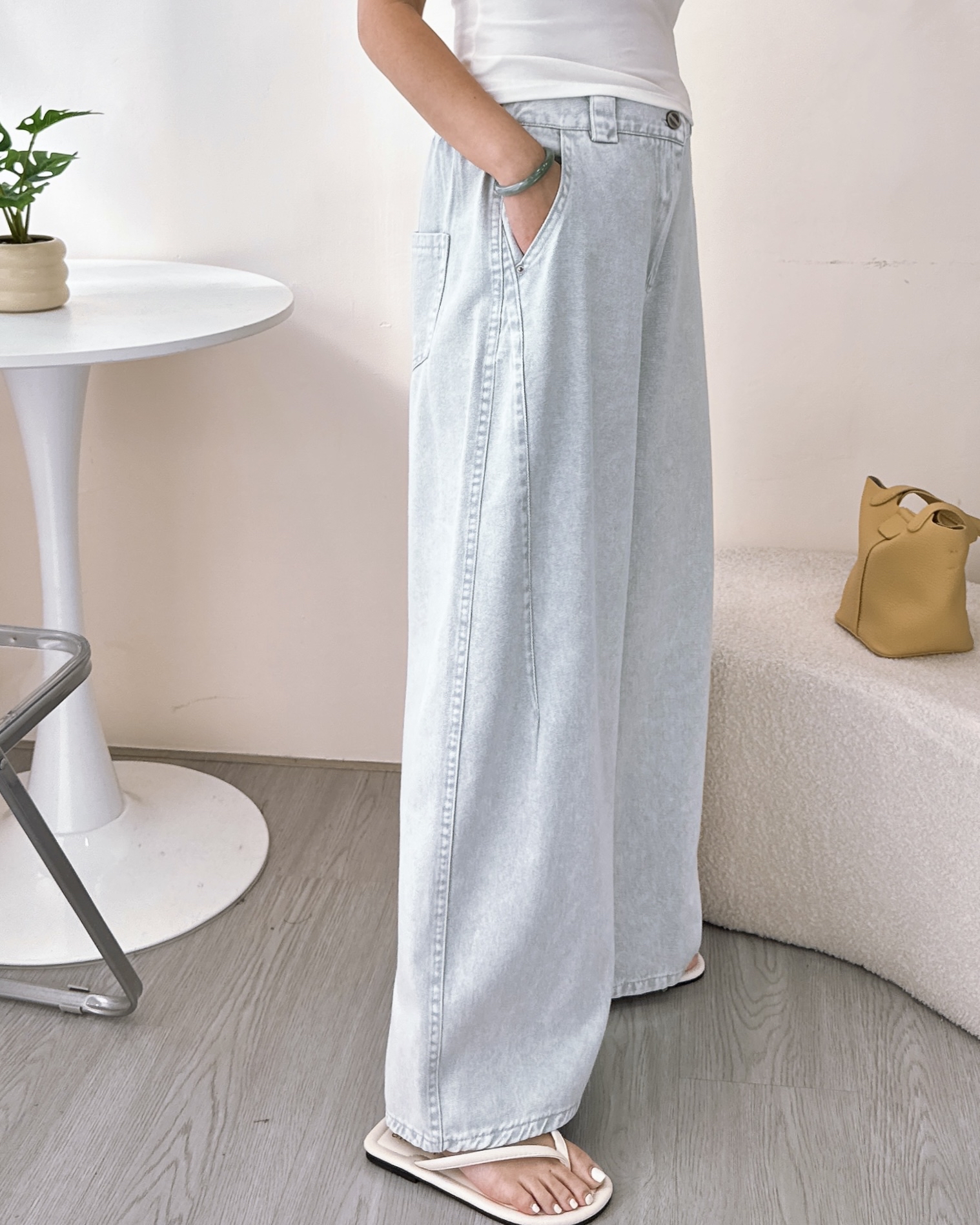 必須自留超柔軟夏天薄闊牛 3色