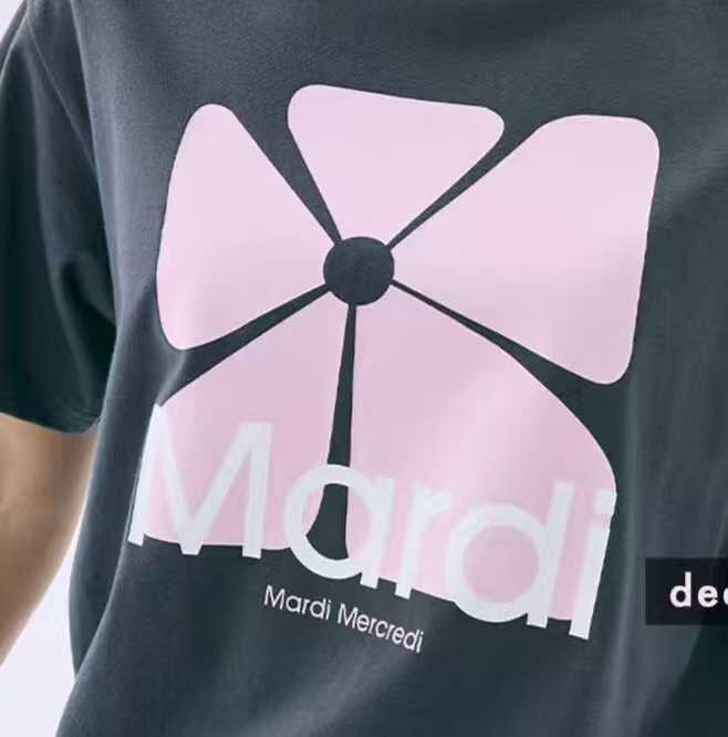 預訂 2026年夏季新品✨Mardi Square Flower短袖Tee [貨號26A324]