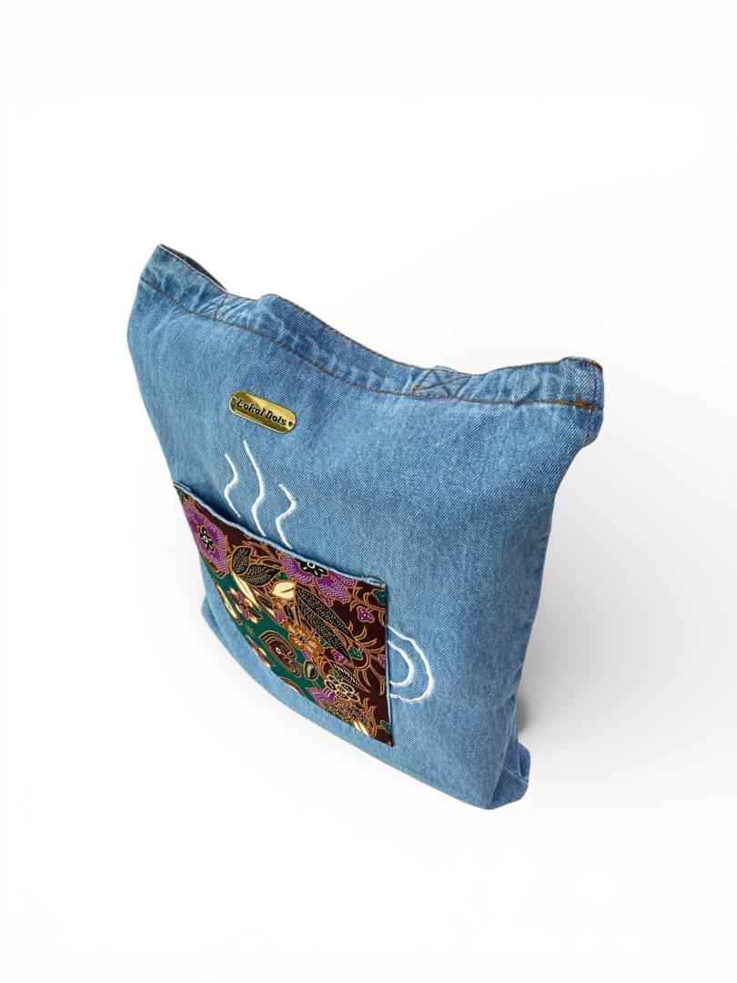 LD070 - Batik Jeans Bag