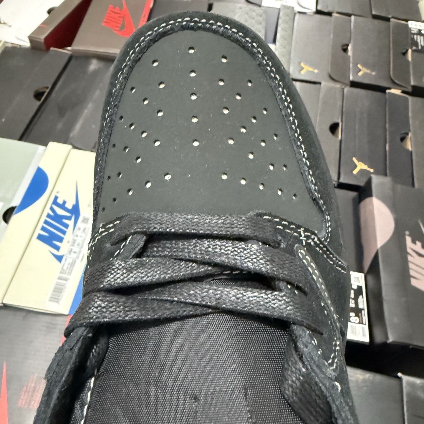 Travis Scott x Air Jordan 1 Low OG SP "Black Phantom" DM7866-001