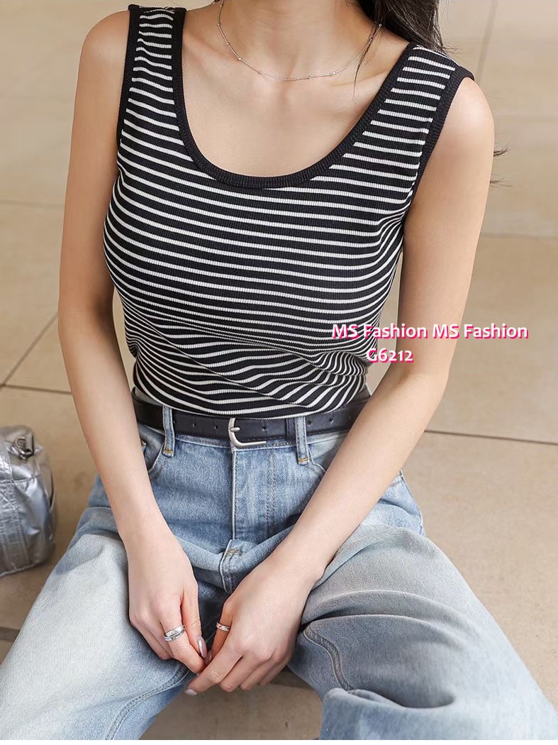 G6212 韓國🇰🇷橫間雙領背心