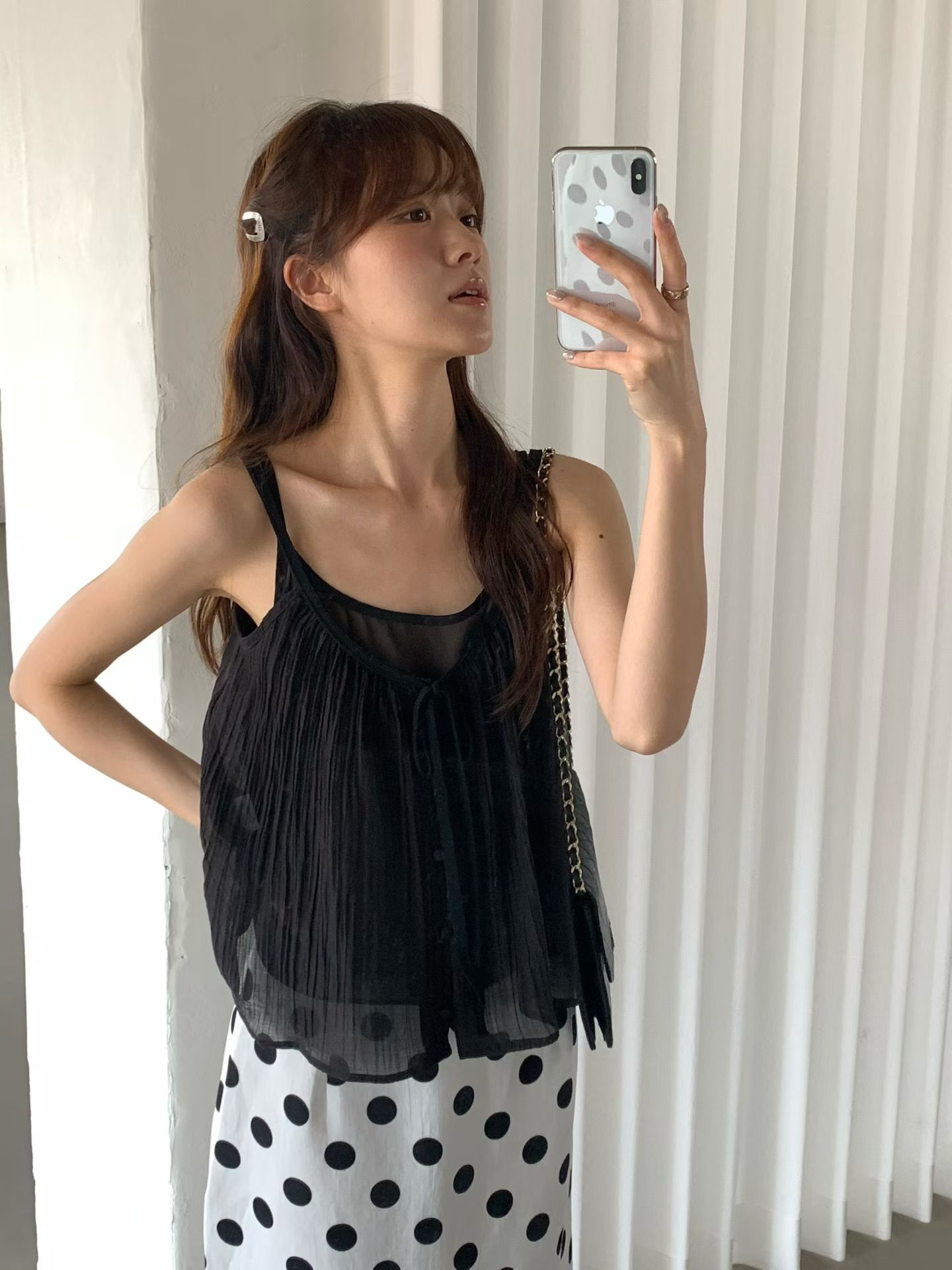 🇰🇷東大門女裝 | sheer layered sleeveless 