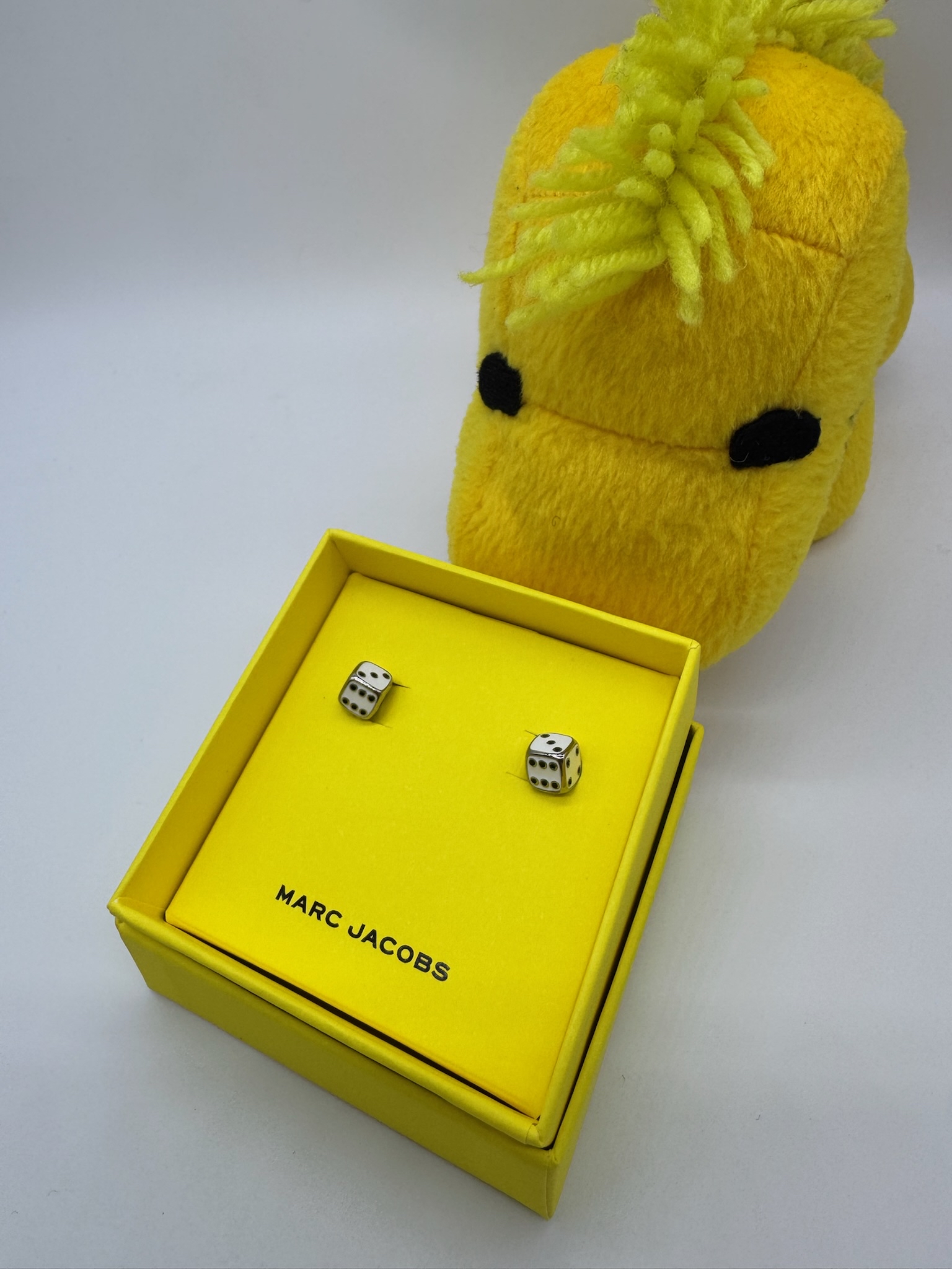 🤩🤩勁別緻嘅Marc Jacobs 骰仔形狀耳環現貨😎😎