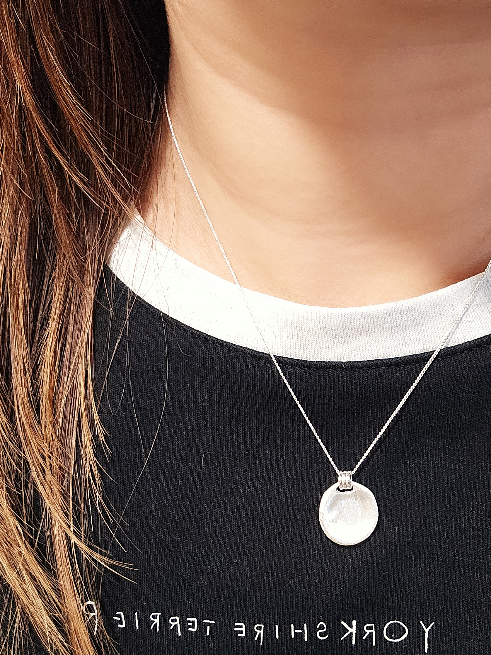 S925 - EN0108 Circle Necklace
