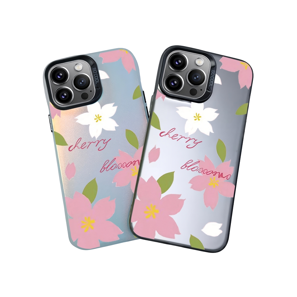 IMD CASE PHONE FOR INFINIX - DESIGN FLOWER J