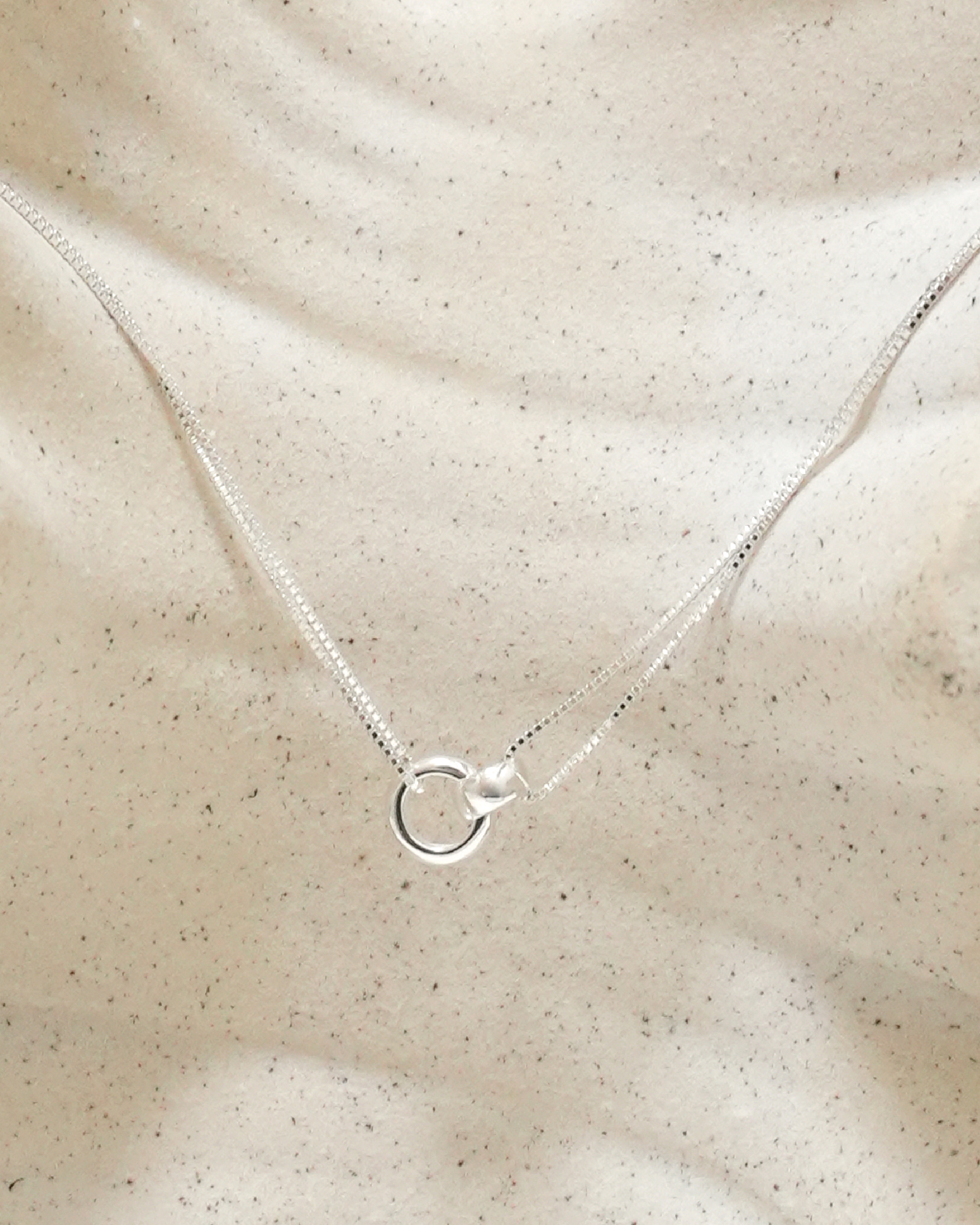 Pure Dual Buckle Necklace