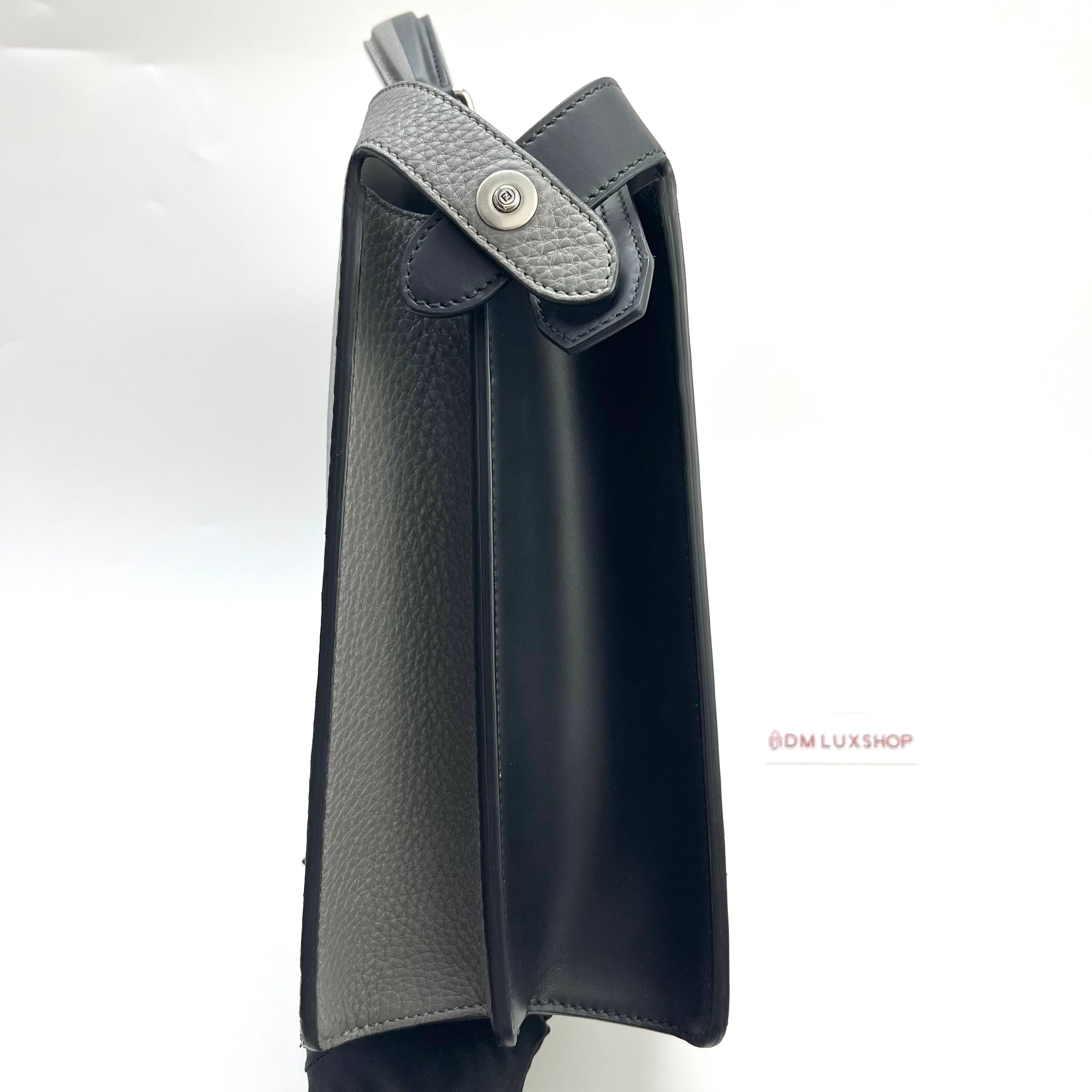 Fendi Peekaboo ISeeU Medium Grey/Black