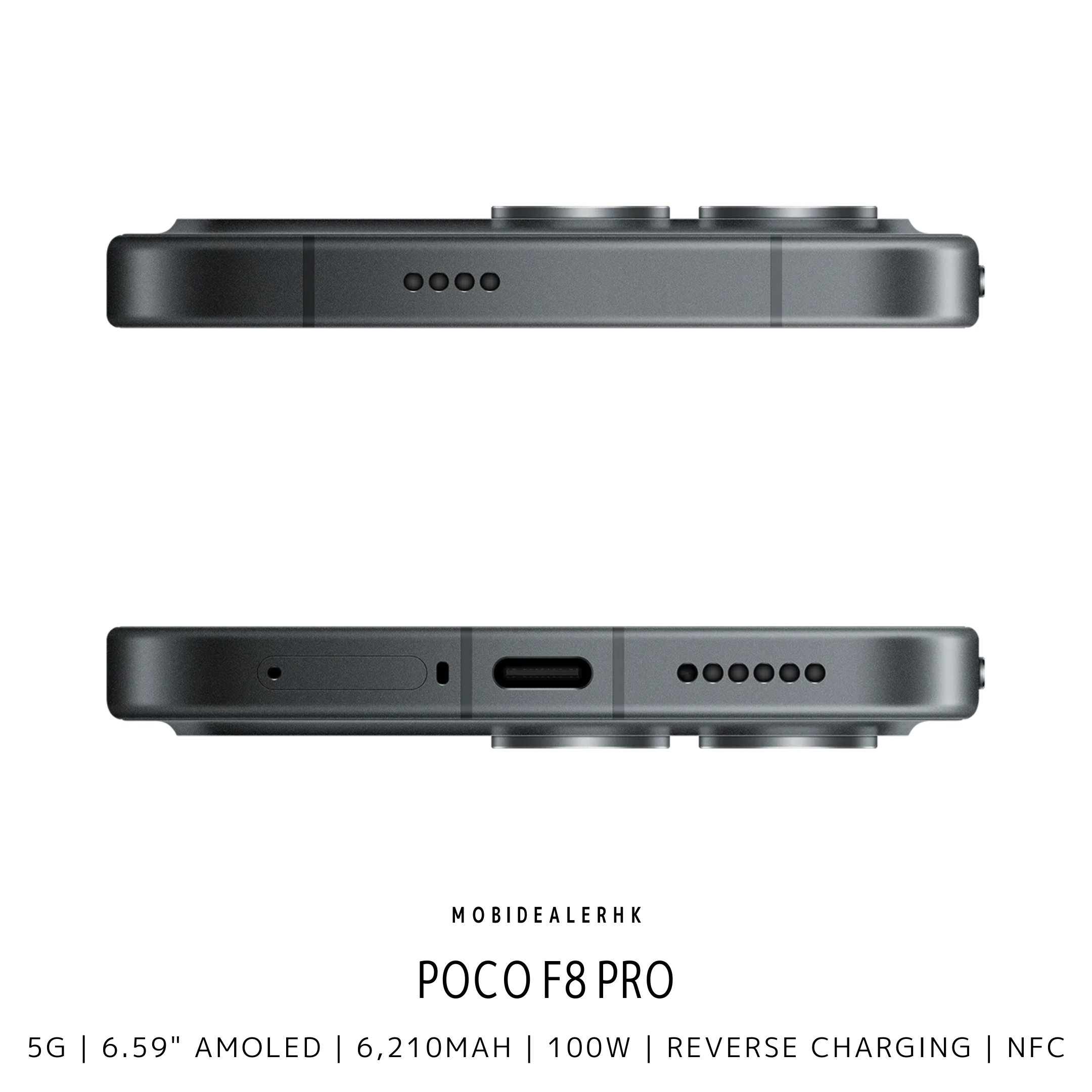 Poco F8 Pro | 5G | 智能手機 | Snapdragon 8 Elite | OIS主鏡頭 | 100W快充 | IP68防水