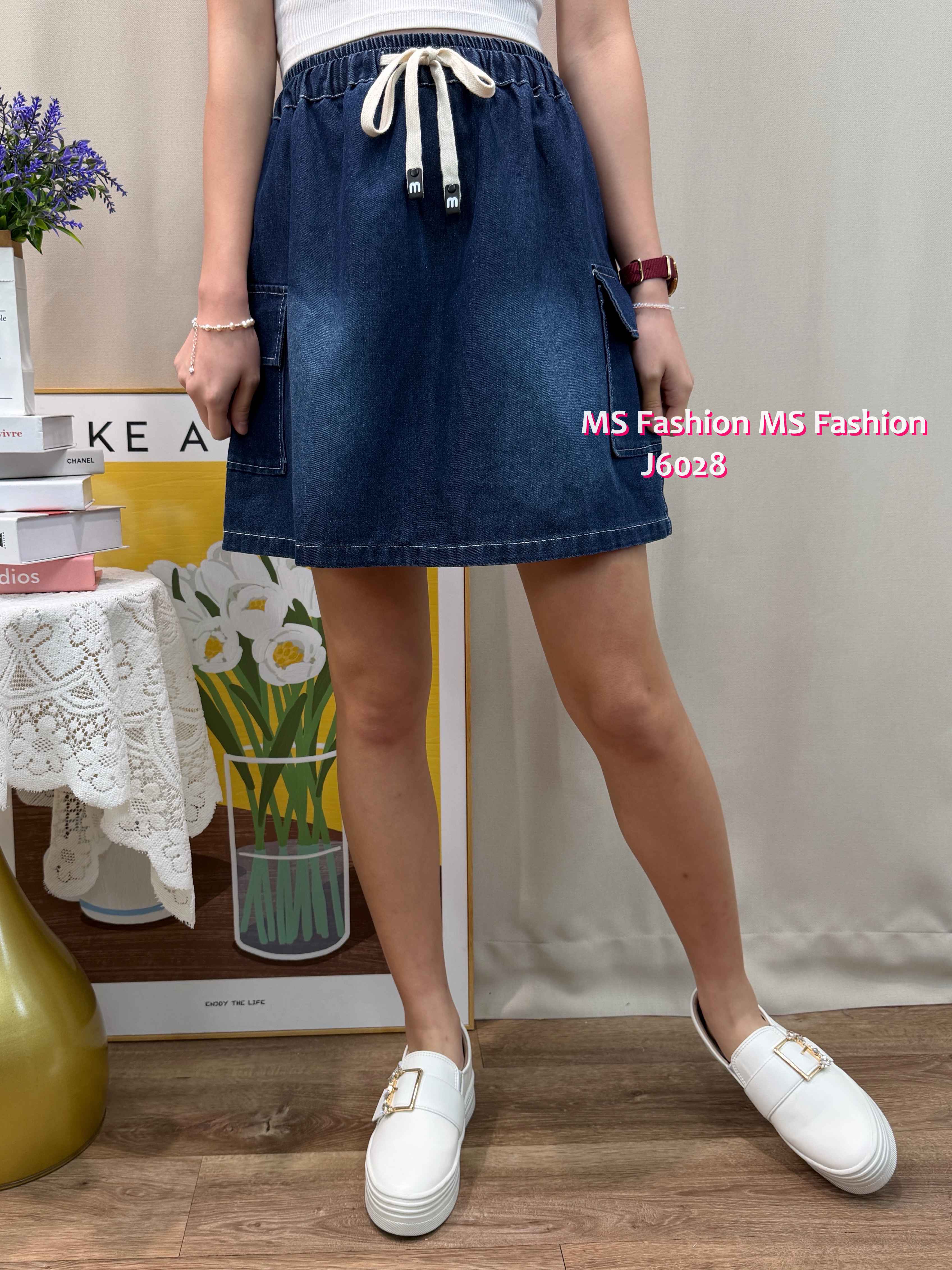 J6028 韓國🇰🇷靚色牛仔半裙