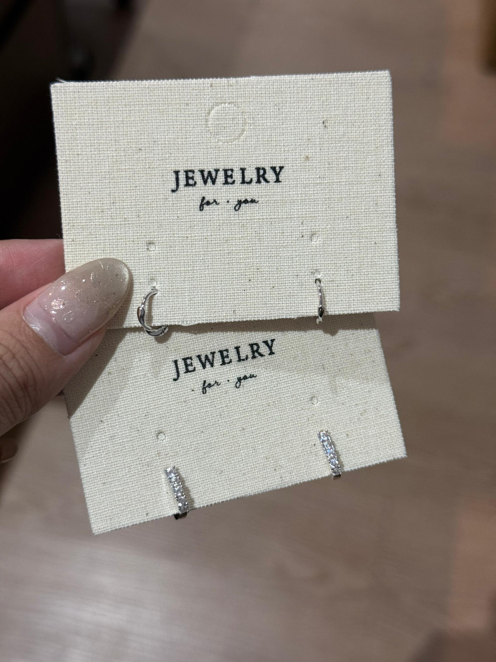 S925纯银耳扣 Huggie Earrings