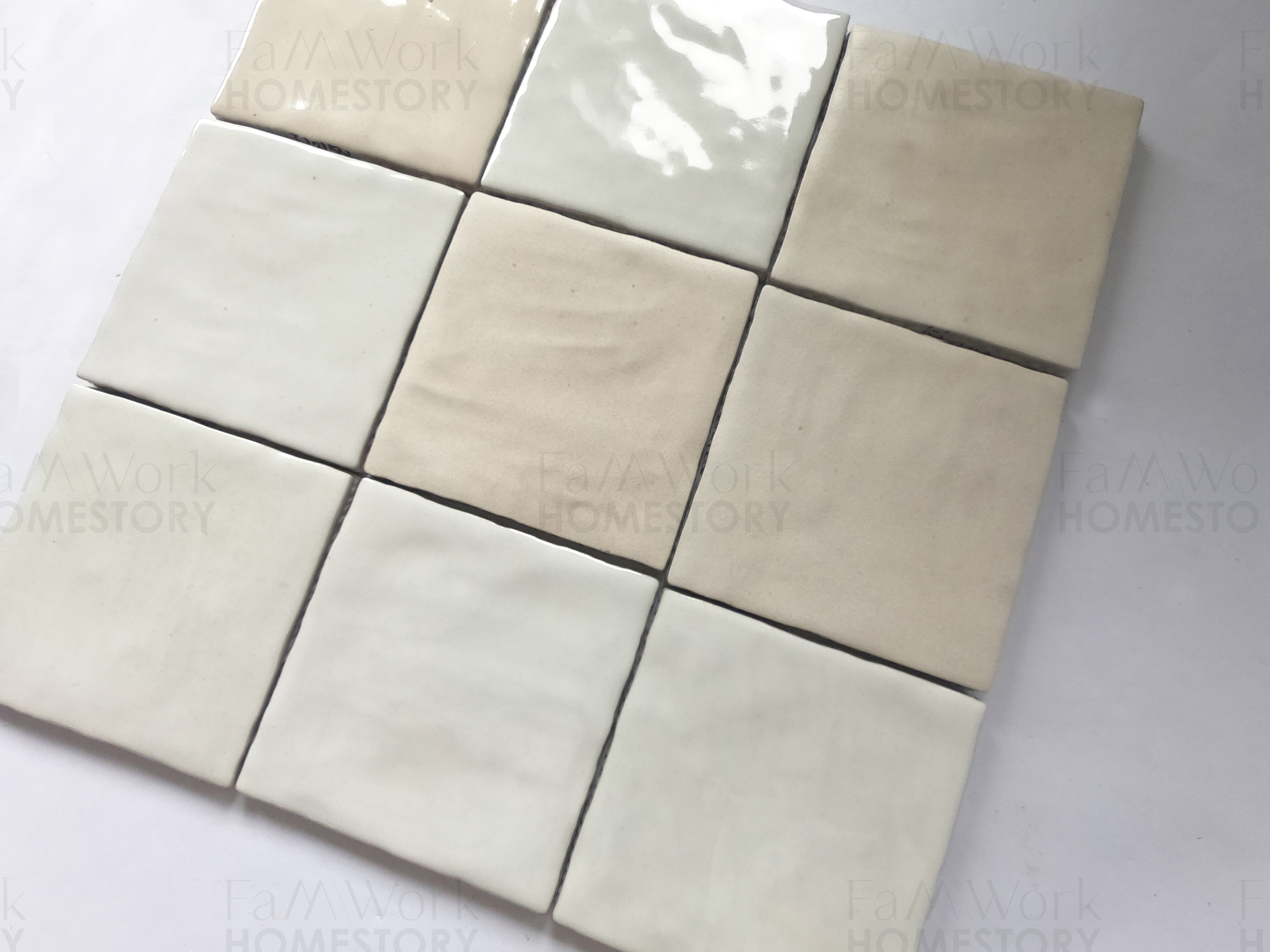 Morning Ripple 100 Square Tile