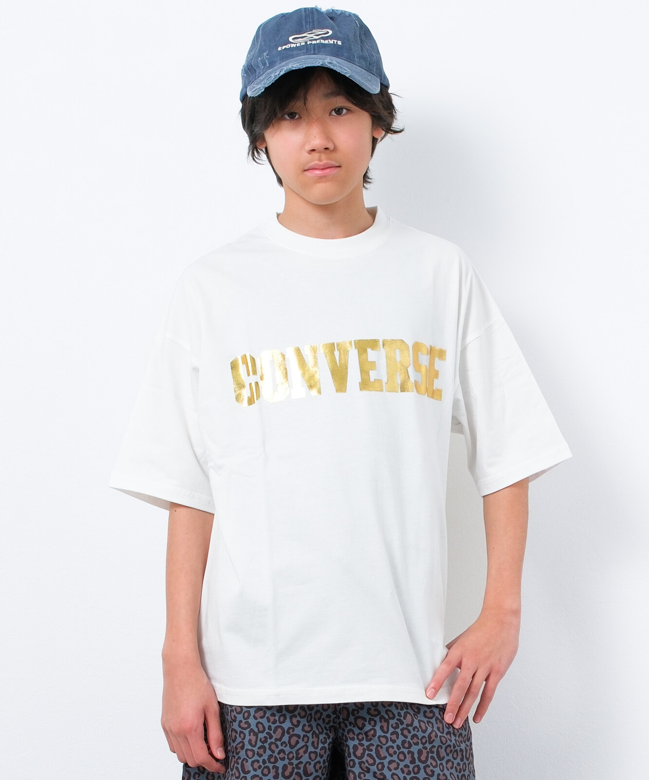 <🌟訂購🌟>Converse防曬吸汗速乾燙字logo短袖衫(CTS262432)