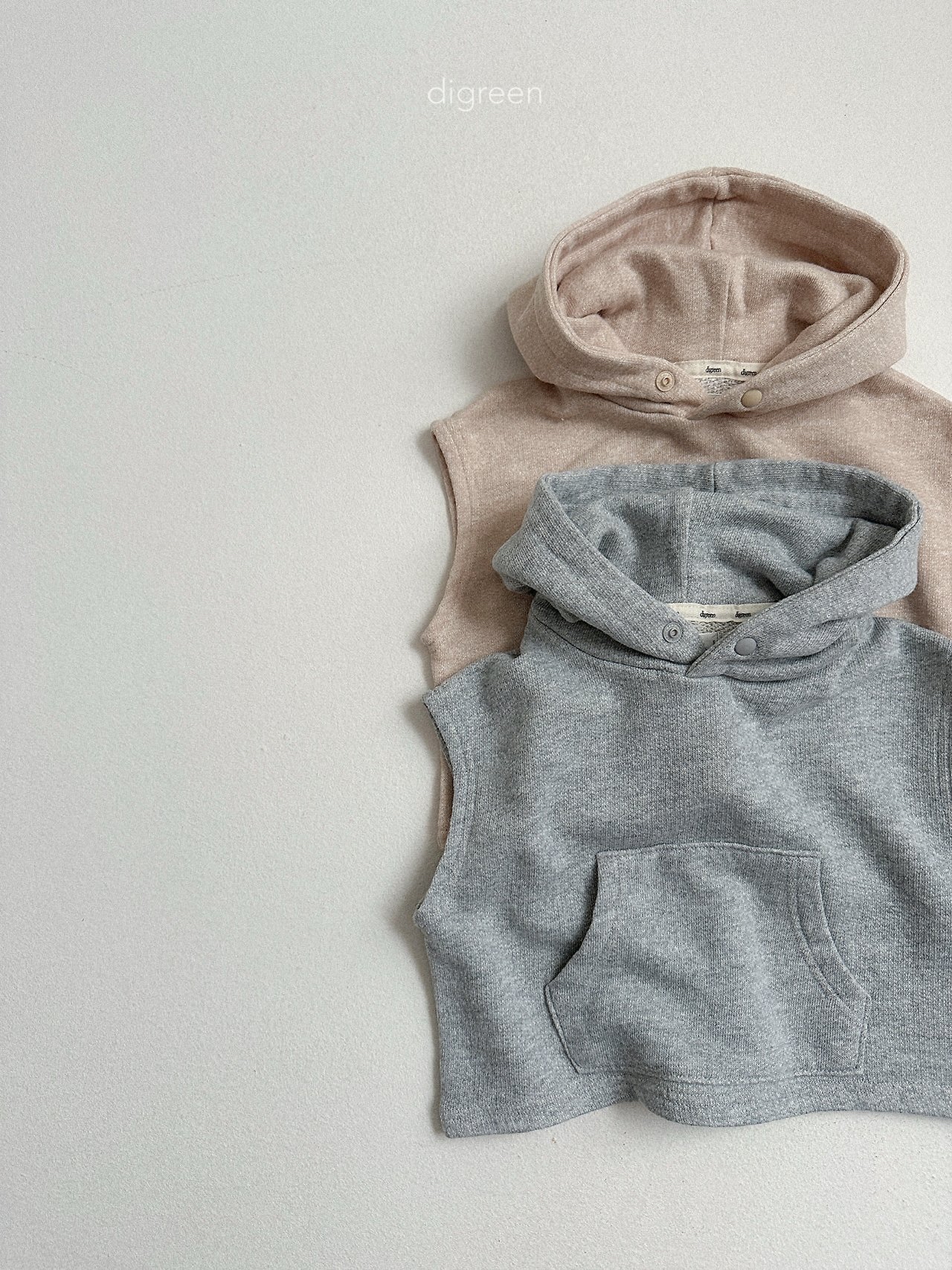 Digreen | Woody hooded vest 