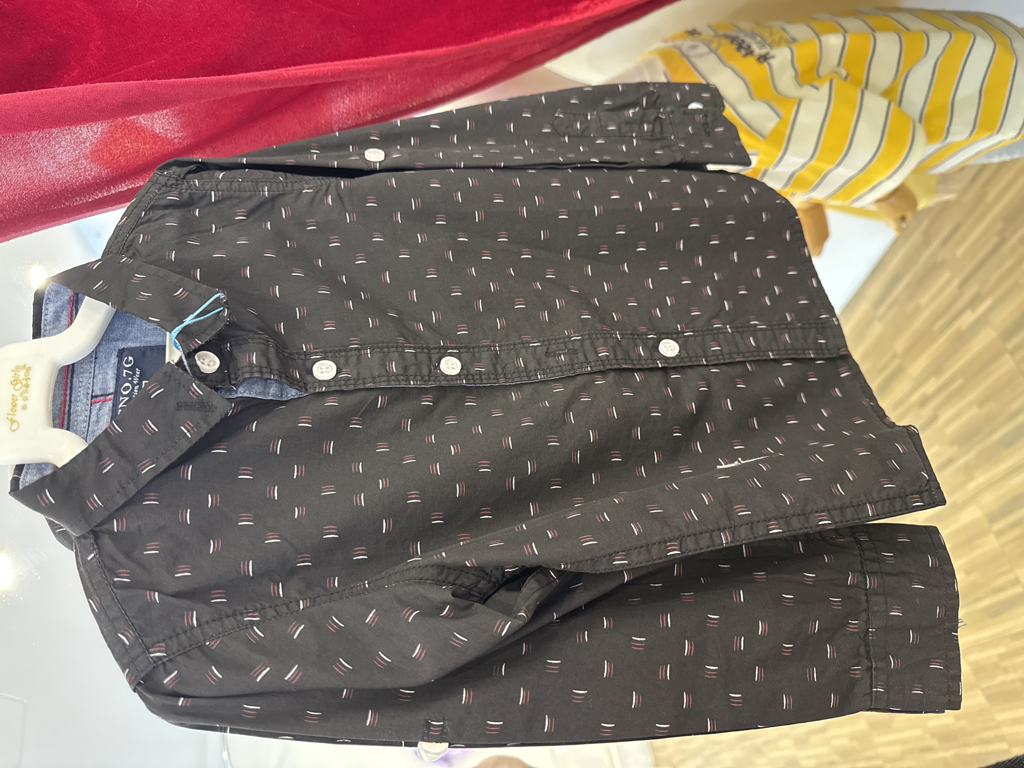 Serene Black Long Sleeve Shirt