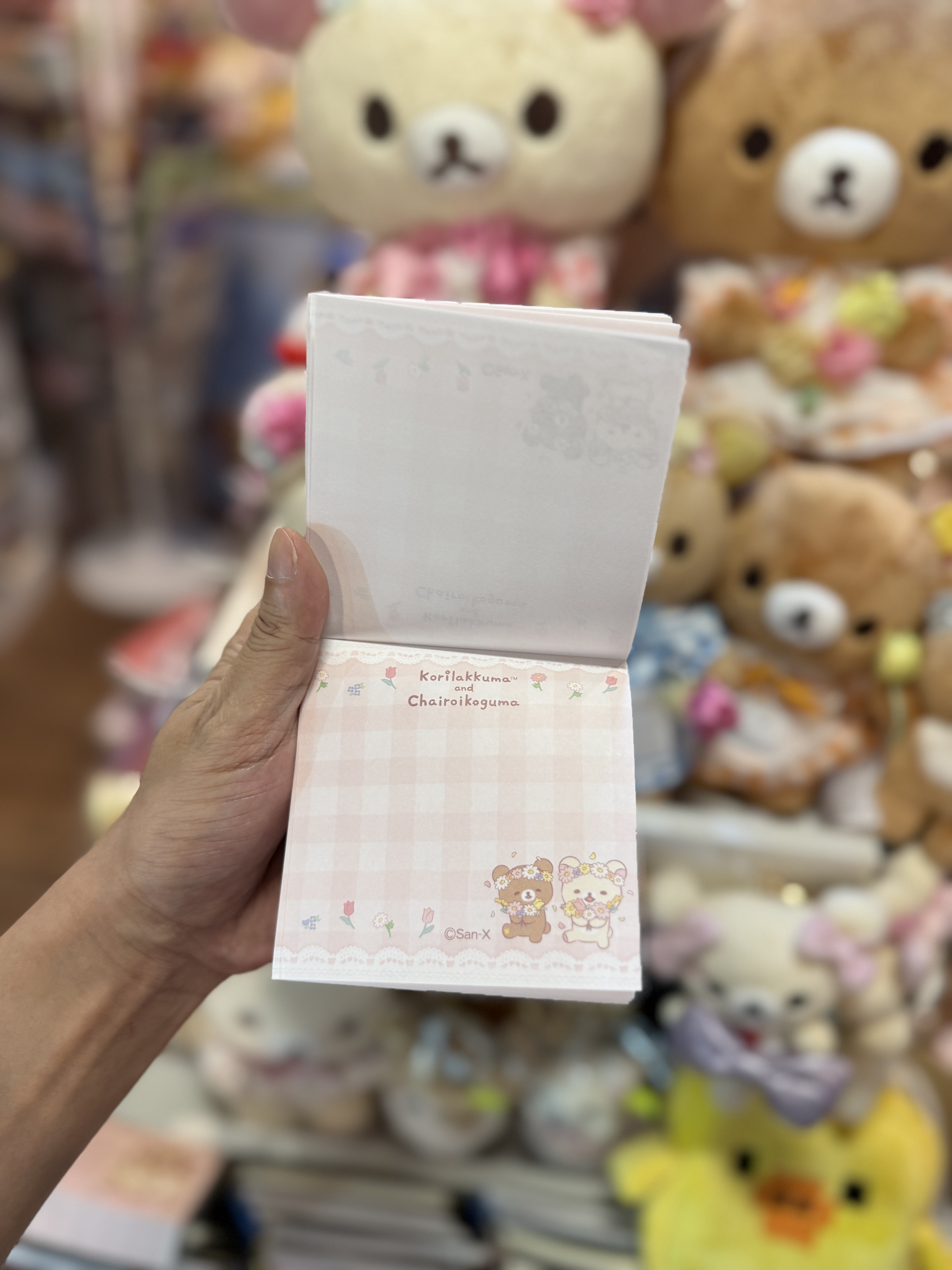 《現貨》全新日本有樂町pop up店限定 花花造型memo