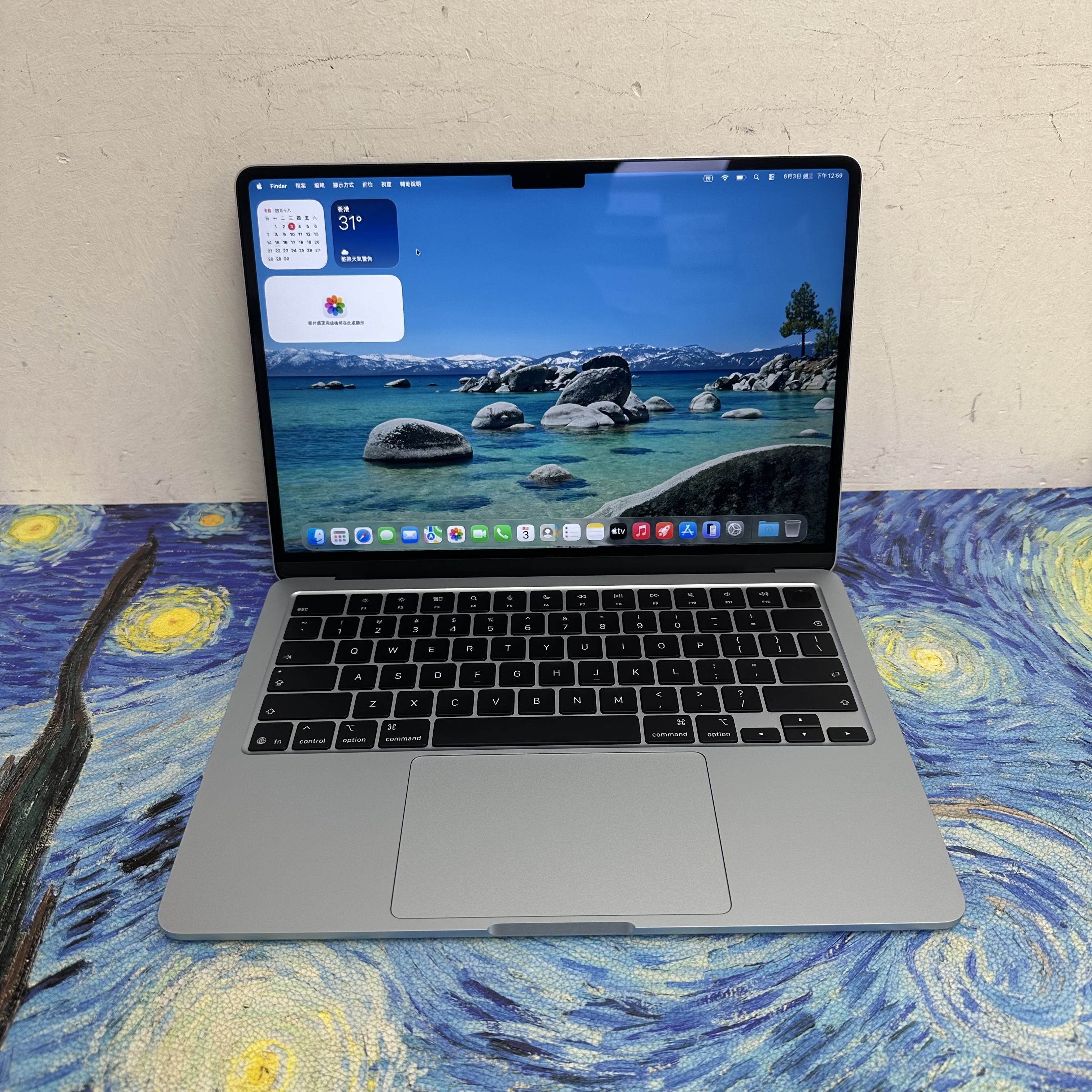 #5932 APPLE  MacBook Air M5 2026 M5 CPU/ 16GB Ram/1TB SSD/10核心GPU/Liquid Retina Mon/13吋/天藍色/Gaming Laptop / Notebook / 超強續航能力/ 原廠保養/ 文書機 / 畫圖 / 剪片 / Movie / Netflix / 香港行貨✨/ Apple Care+