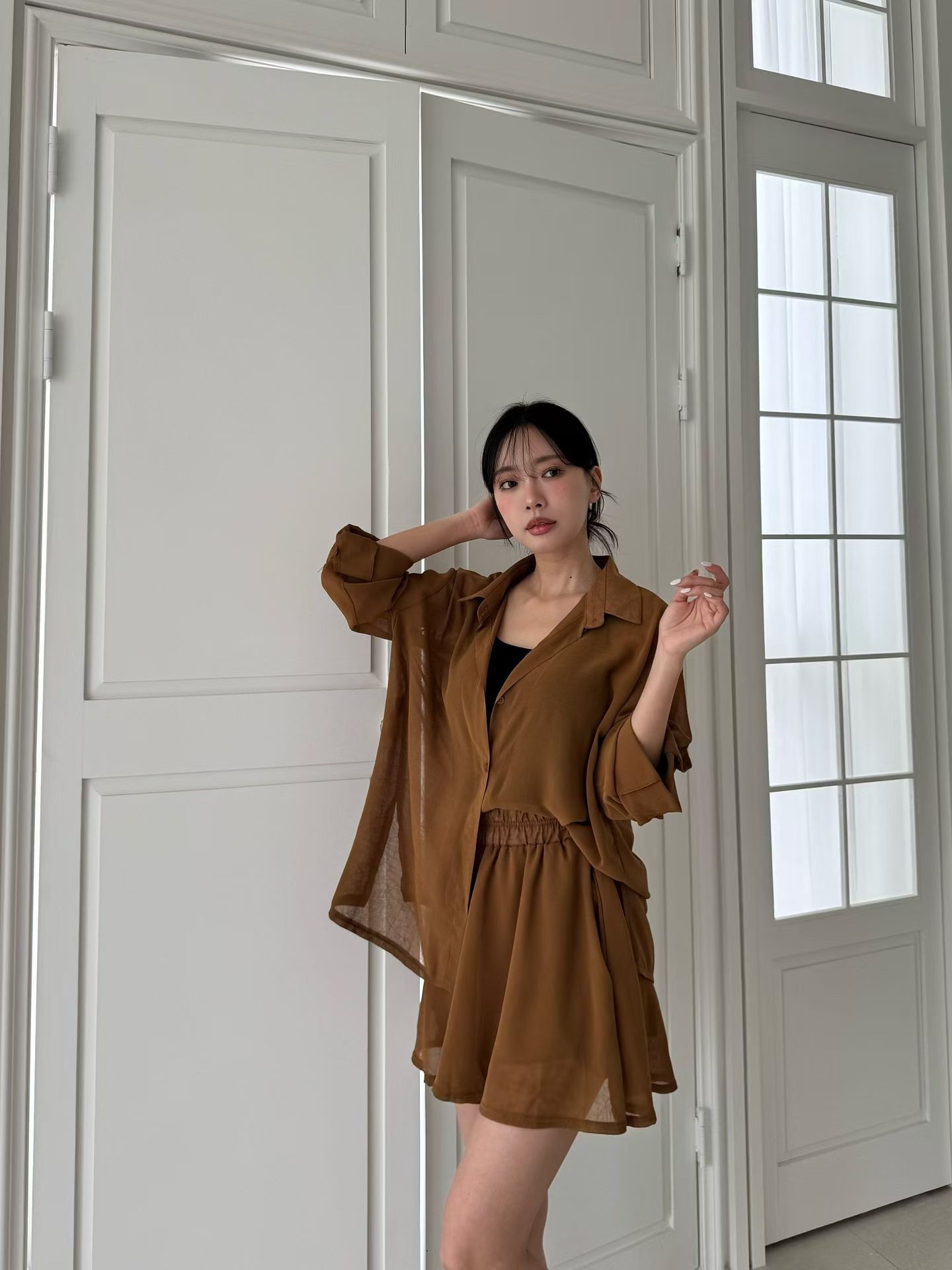 MG08_05 輕薄透視SHIRT (3色)