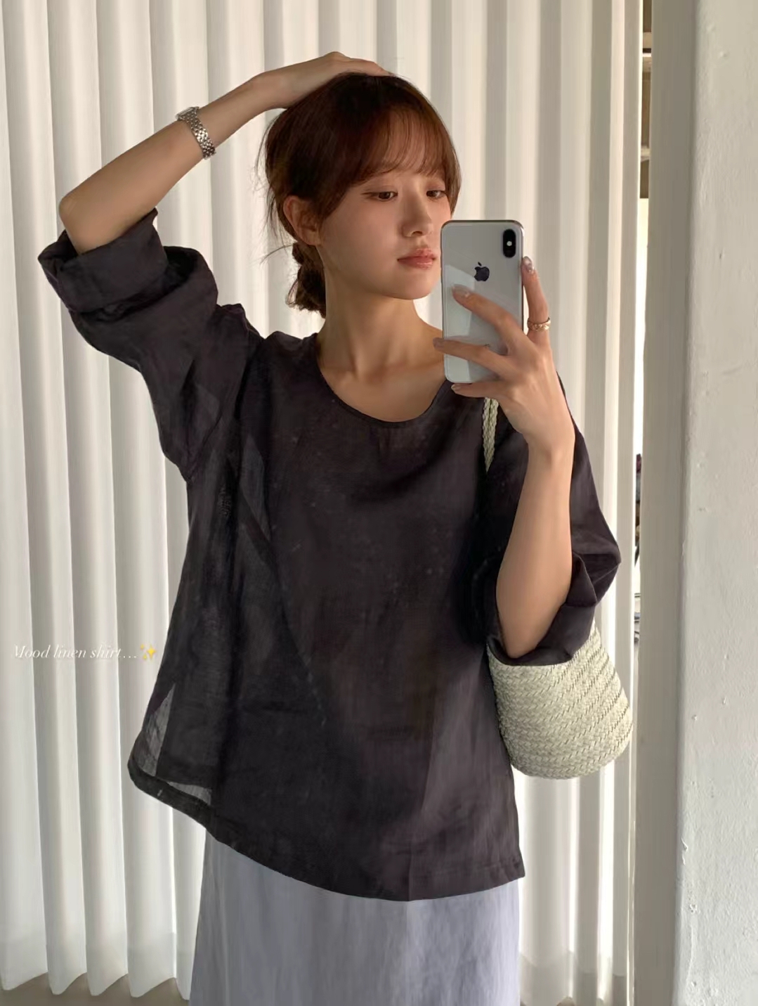 🇰🇷東大門女裝 | Mood linen shirt