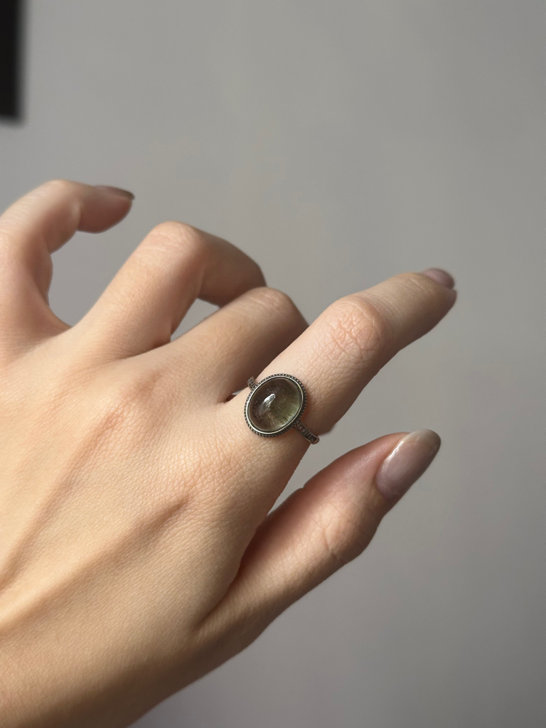 绿幽灵戒指 ｜ Green Phantom Ring S925