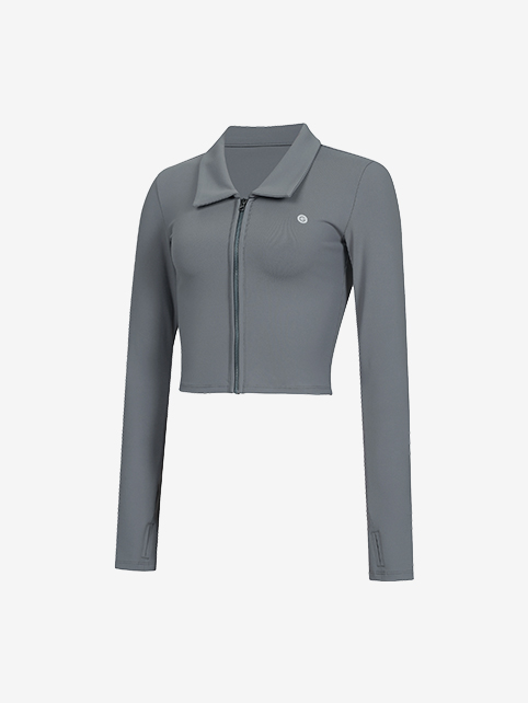 預購_GL4JK516 Elflex C Kara Zip-Up Cardigan by Grandeline 5色