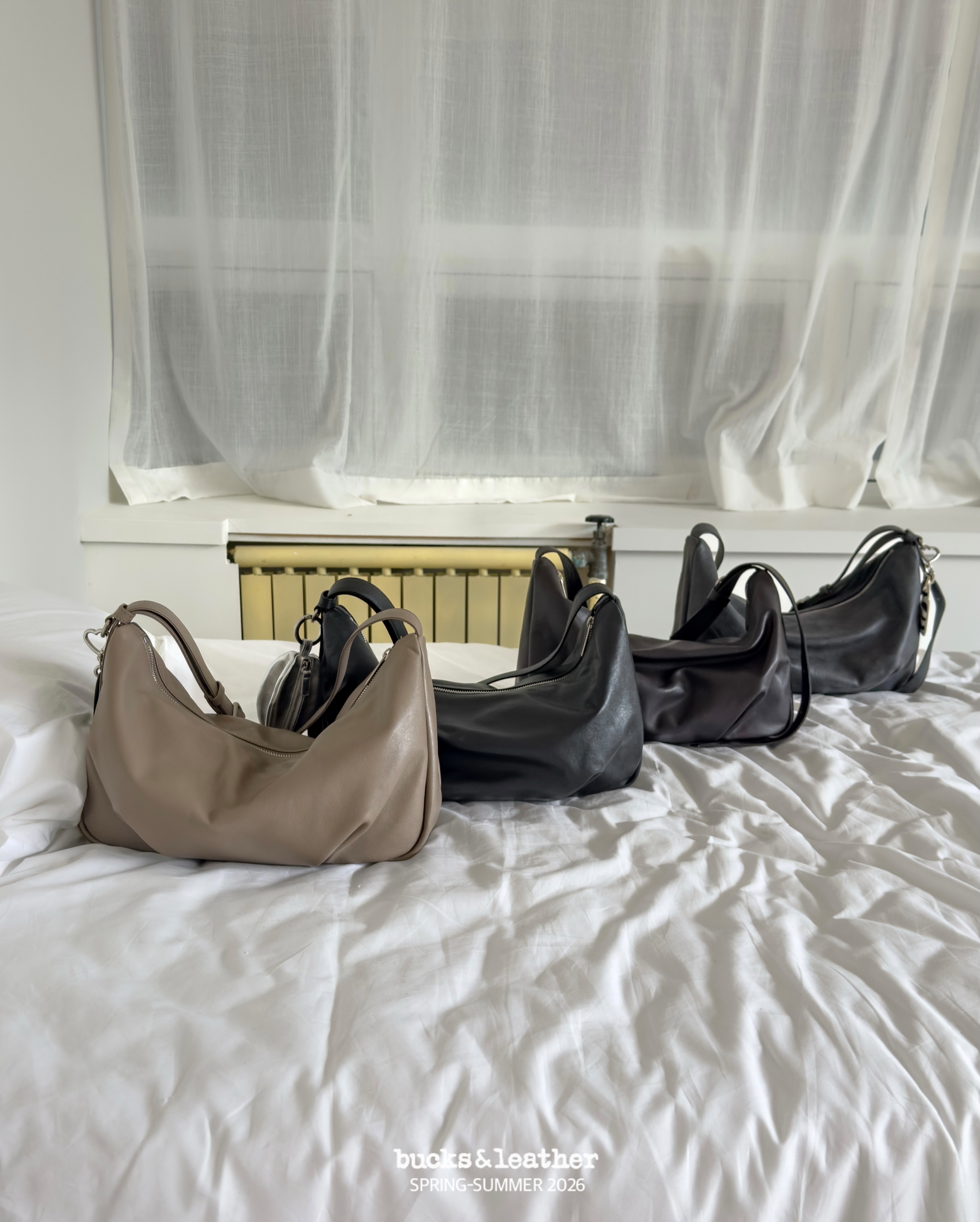 【26SS 】預訂_Nua Bag By Bucks & leather