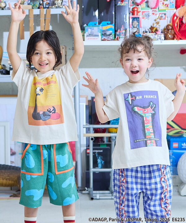 🇯🇵預訂 日本直送🇯🇵Art collection十色藝術作品印花短袖T恤