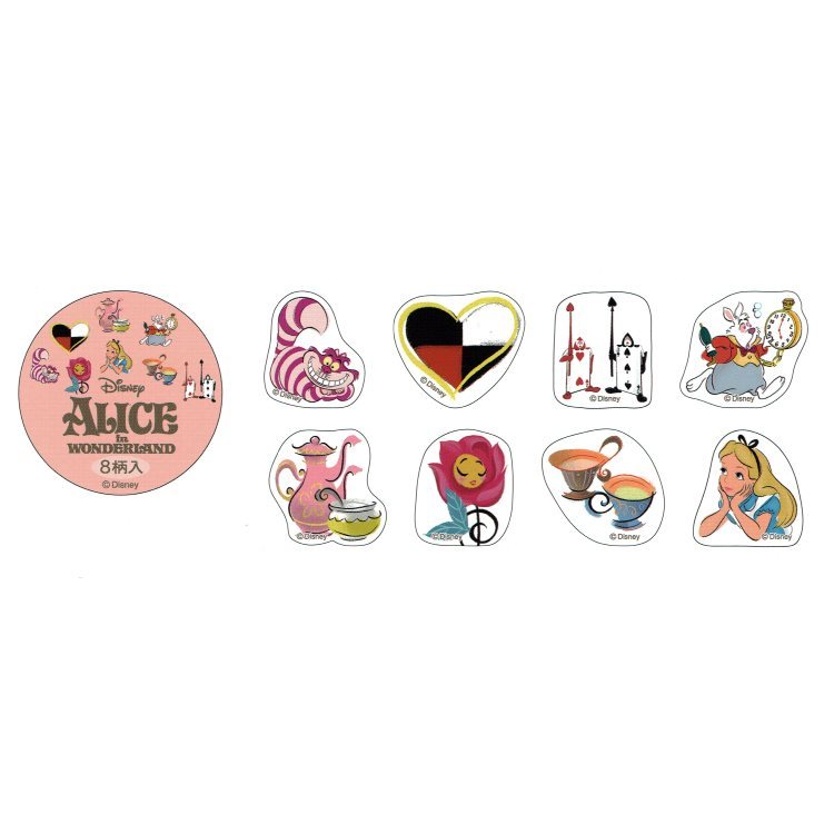 [現貨] [日本直送] 愛麗絲貼紙 {TF793779}