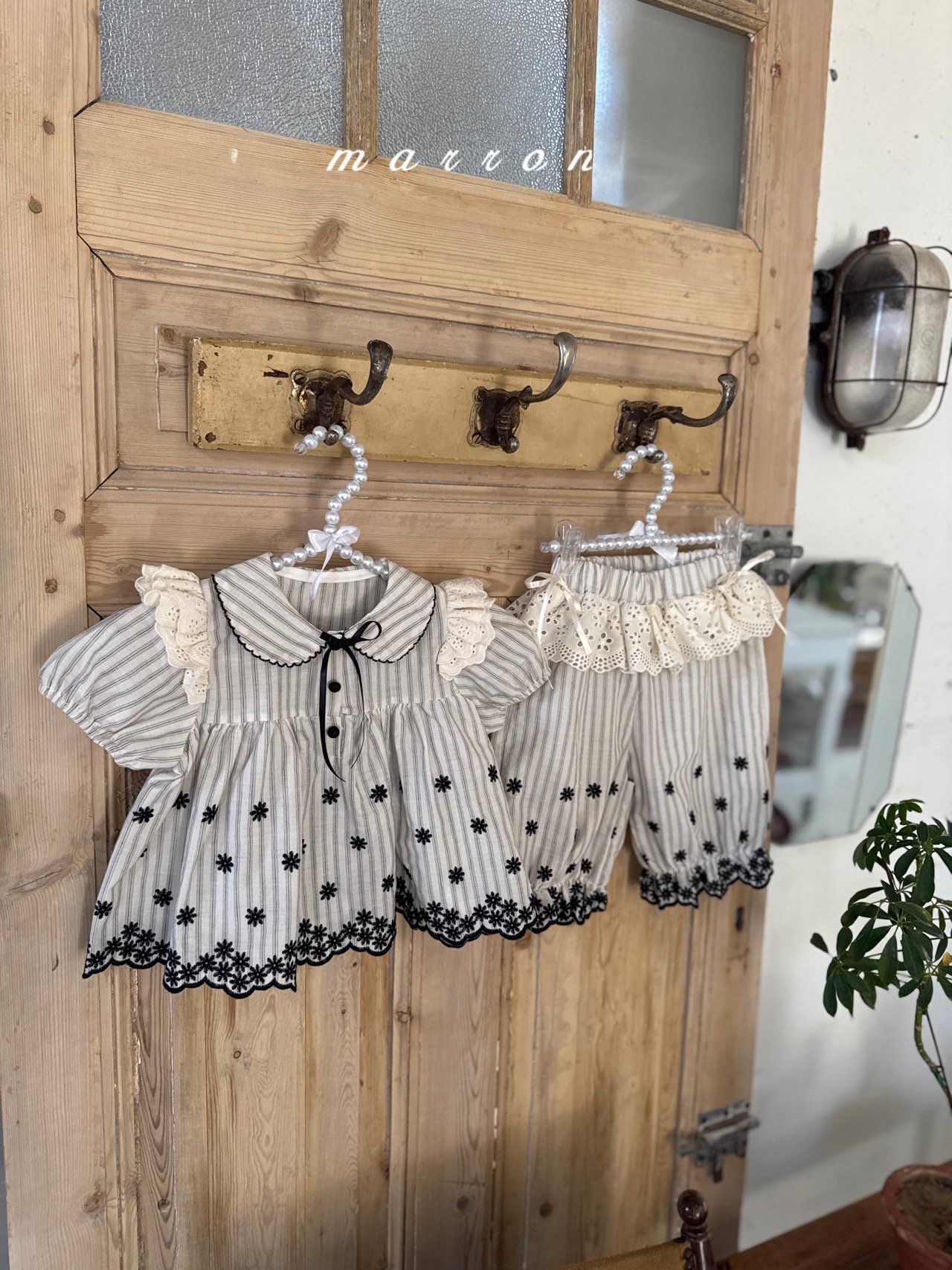 🇰🇷Marron blouse