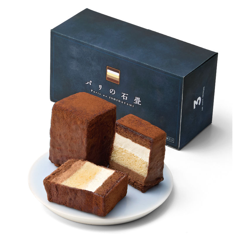 LES TROIS CHOCOLATS PARIS L3C 經典石疊巧克力組 (2入)