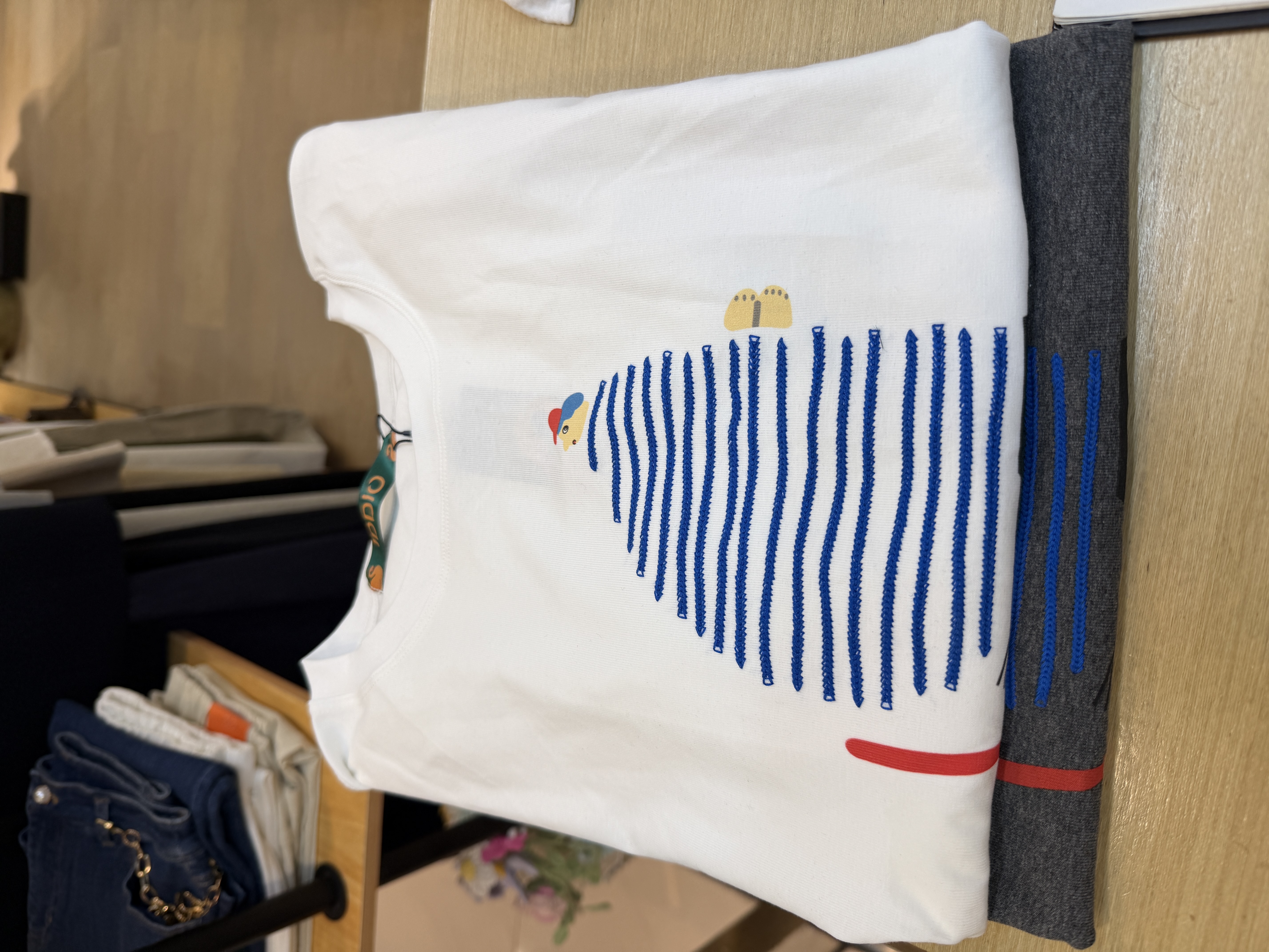 插畫刺繡TEE T686 8110900259