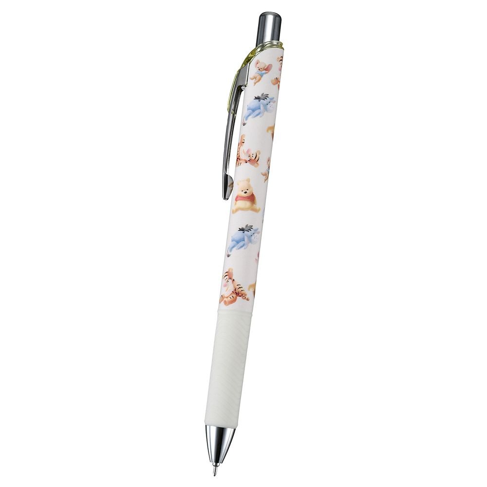 現貨｜【日本 Disney Store 限定】Winnie the Pooh 小熊維尼 日本製 Pentel EnerGel 0.5mm 黑色 啫喱筆 208841