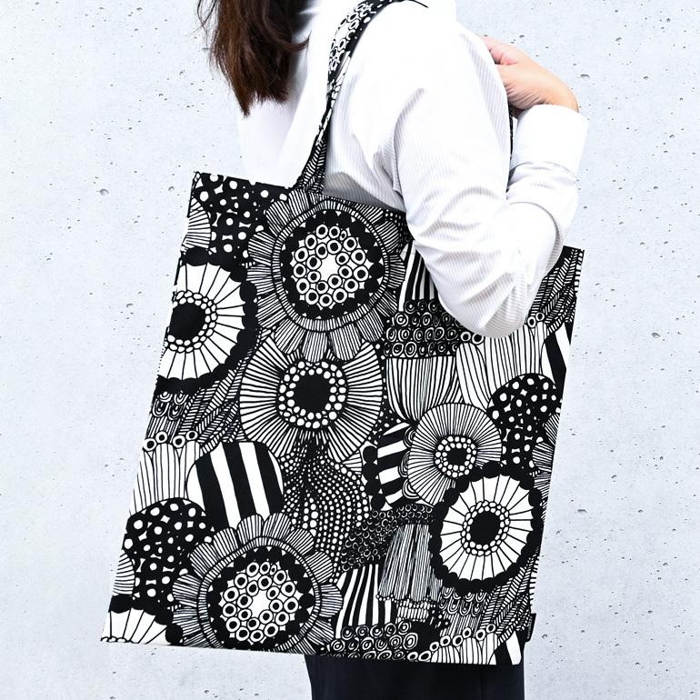 Marimekko Tote Bag Siirtolapuutarha圖案