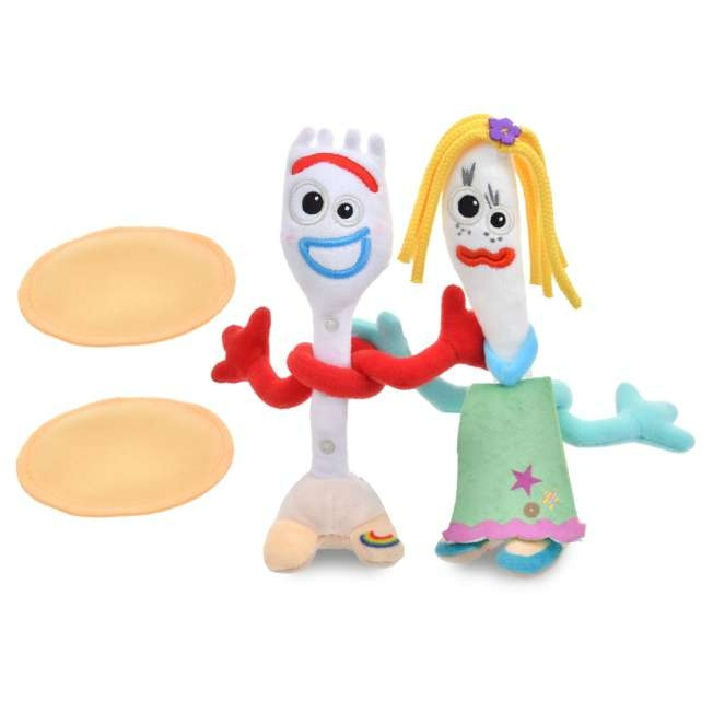 🌸 【預訂】 Forky & Karen Shoulder鐵石公仔 - Toy Story 5