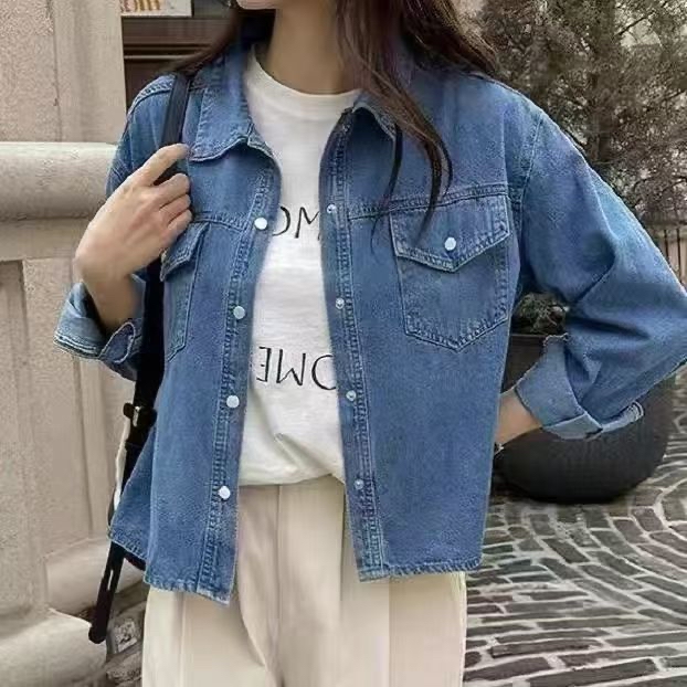 OB OY 短身牛外套（尖袋）