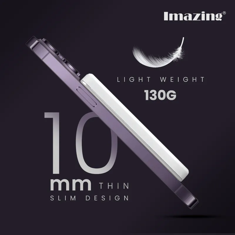 Imazing IM-MS50 5000mah 超薄行動電源（黑色）