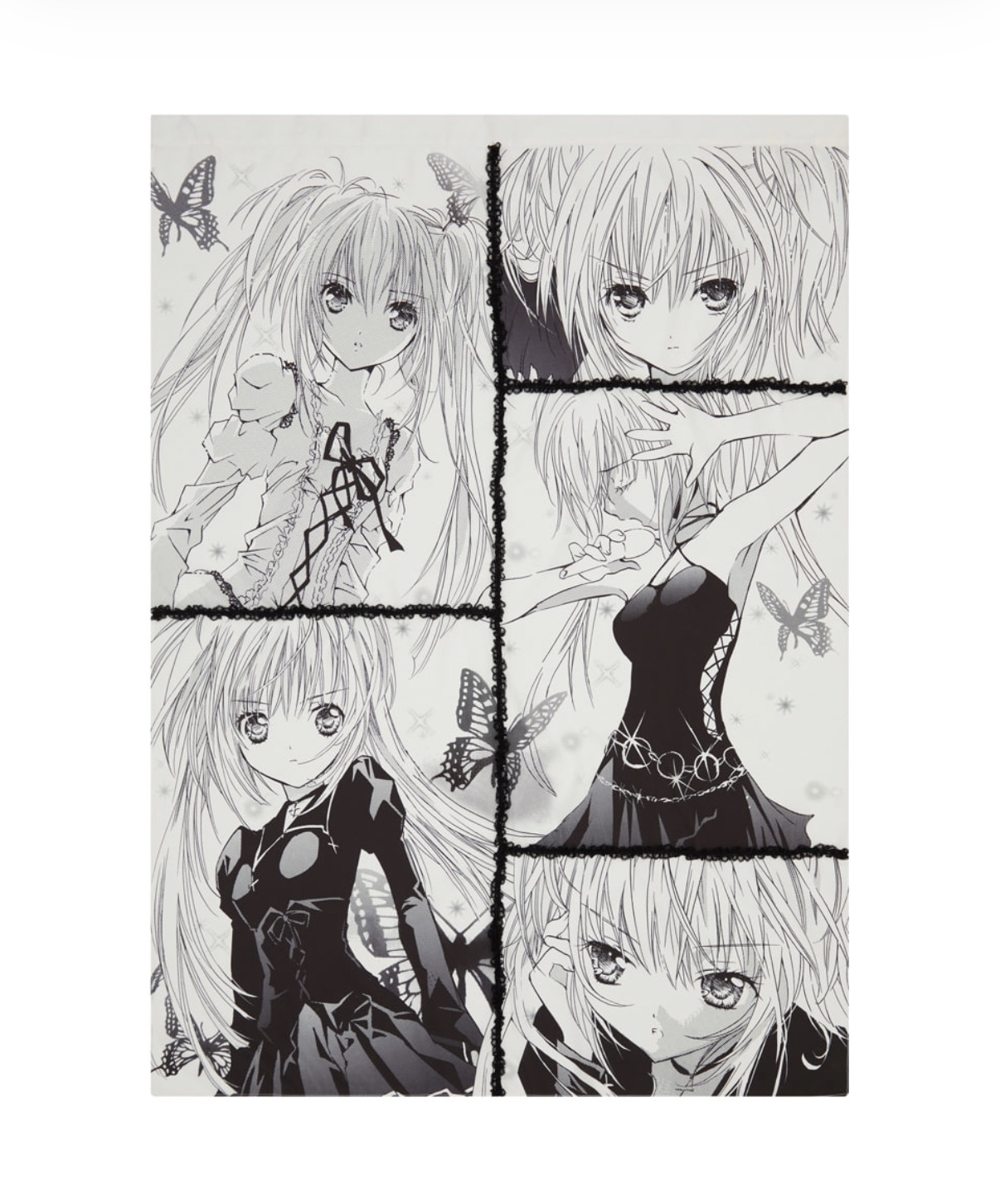 Luvistrue SHUGO CHARA! FABRIC CURTAIN(BLACK)