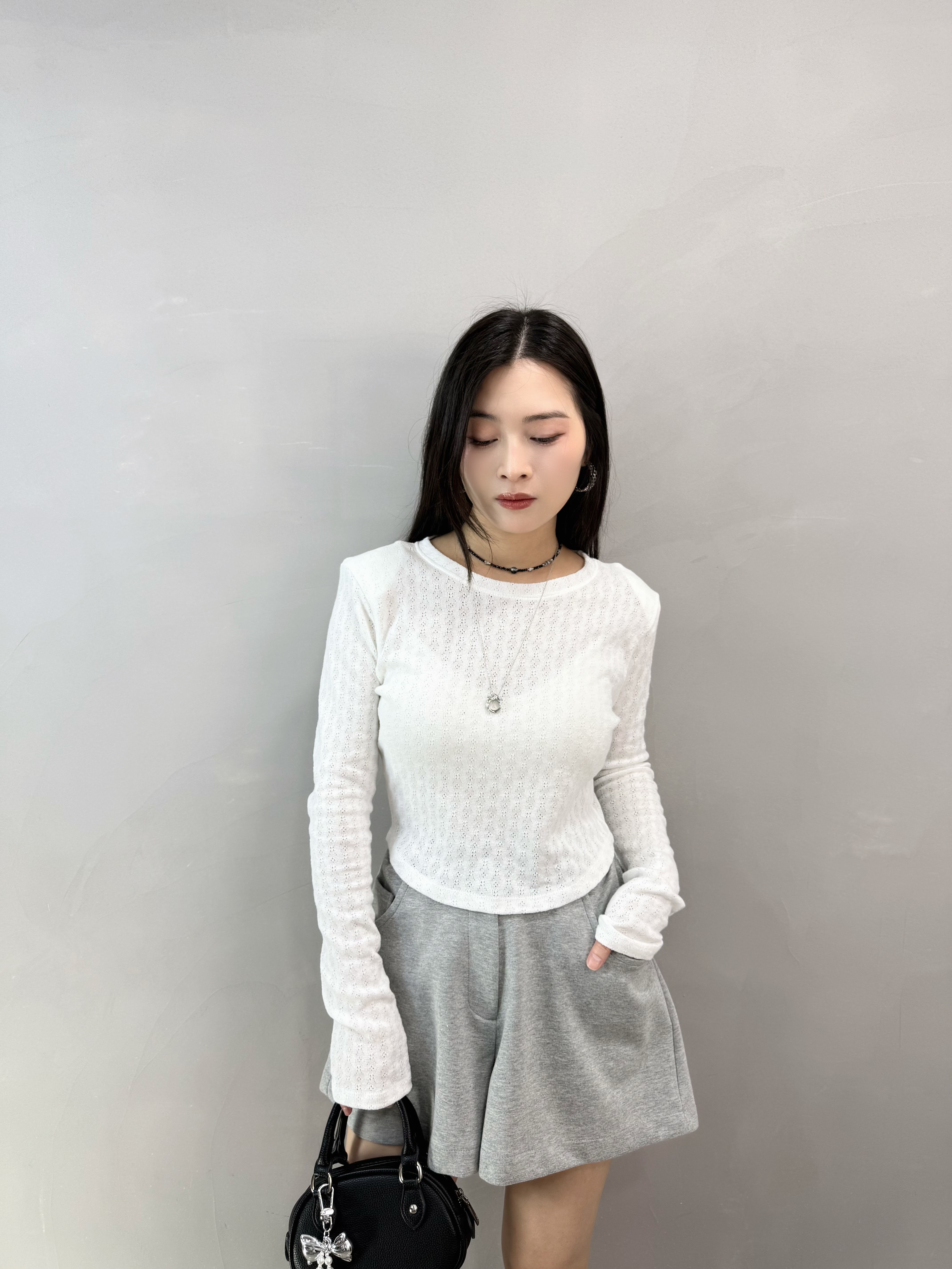 K80 通花薄棉Tee