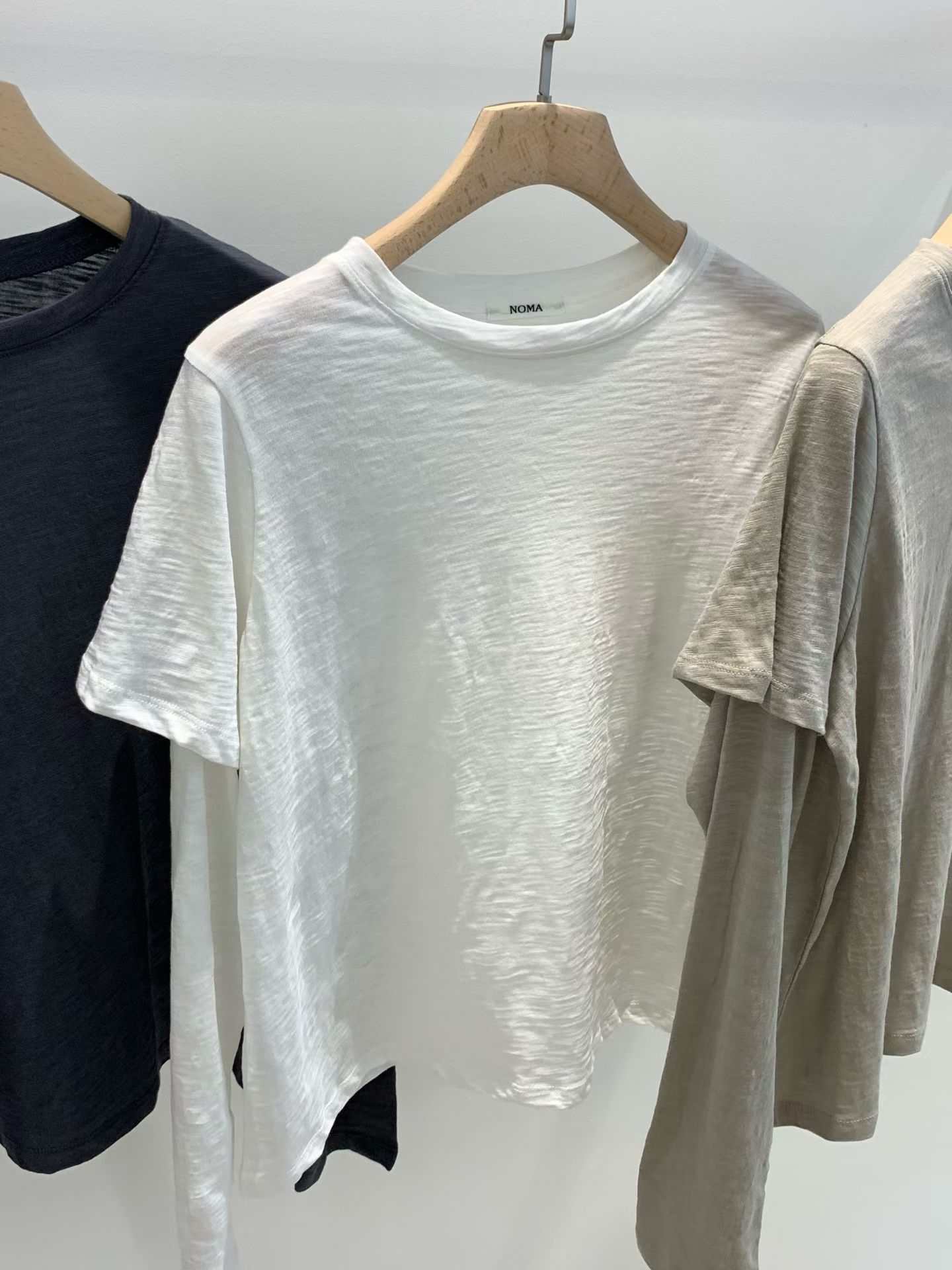 221533 假兩件淨色Tee
