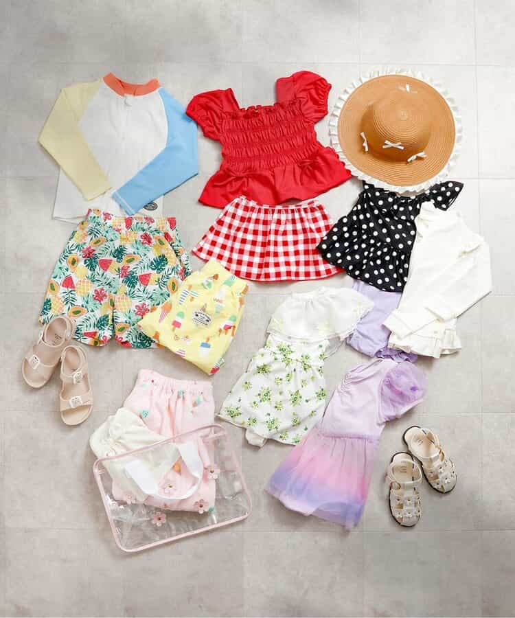 🇯🇵預訂 日本直送🇯🇵Apres les cours六色圖案印花荷葉邊後背V領分體泳衣