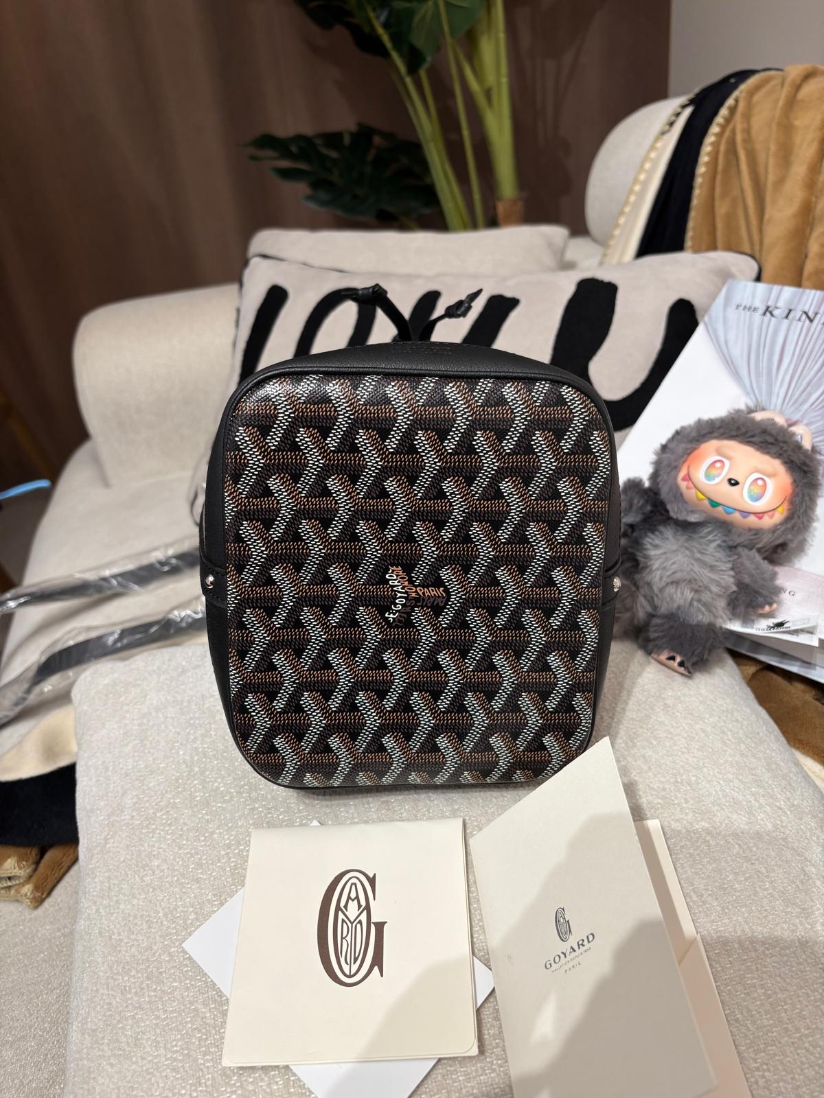 全新 Goyard petit flot bucket bag Black 100%Authentic ,100%new全新貨品 ✅收據✅tap✅dust bag 