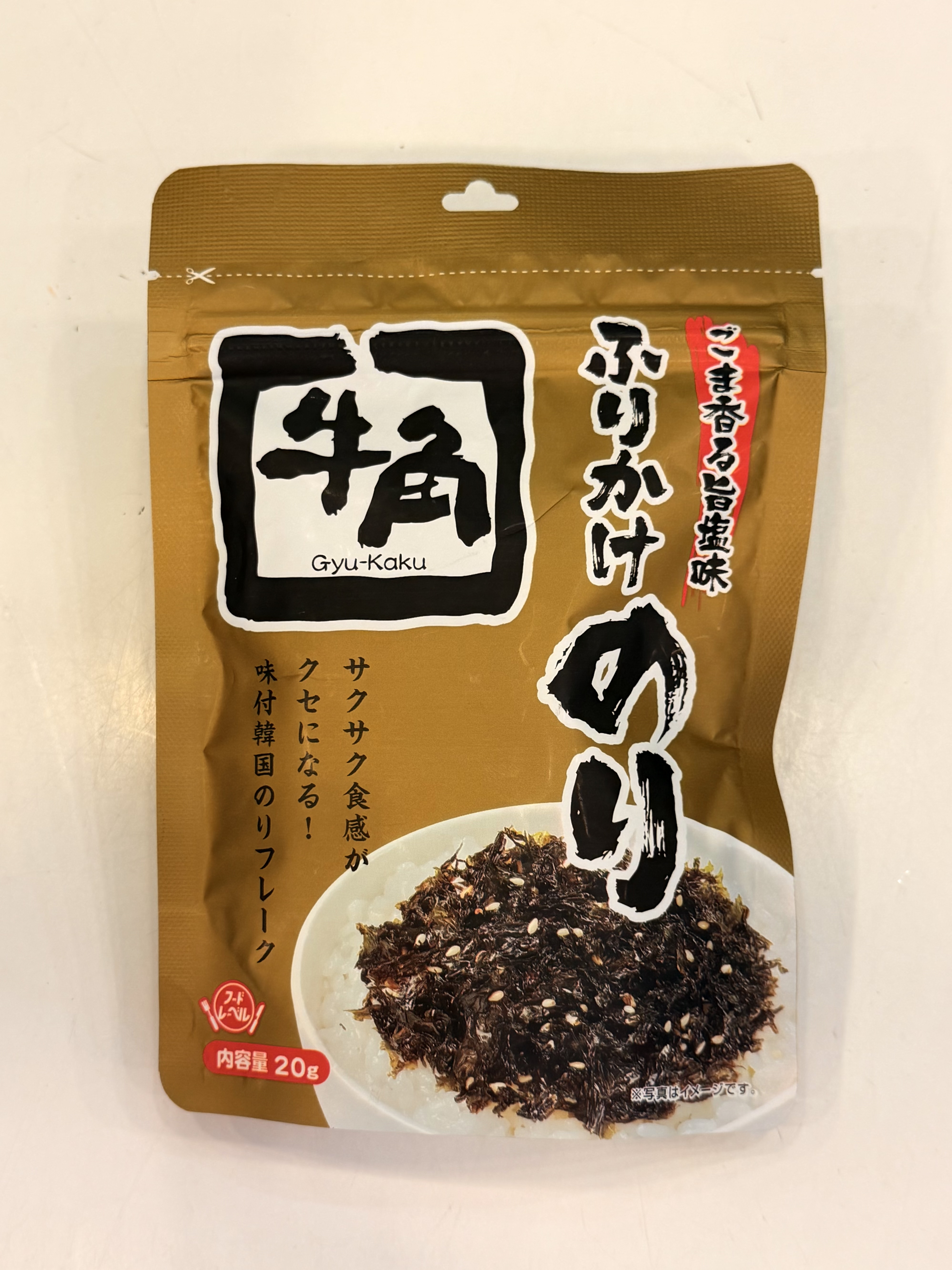 Gyu Kaku 牛角 海苔芝麻飯素 20g - 1包